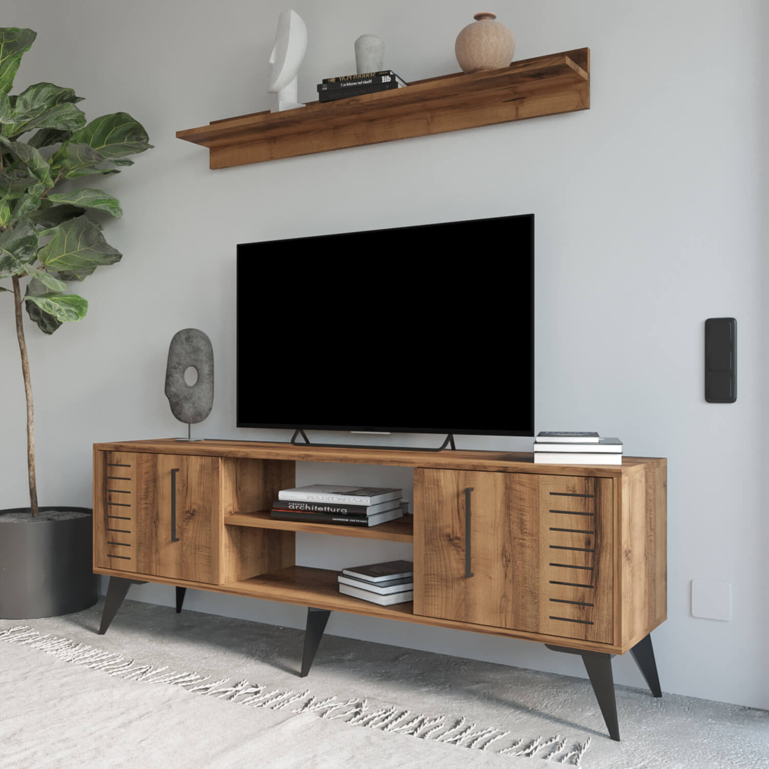 Bimossa G34 Karla Tv Ünitesi Ve Raf