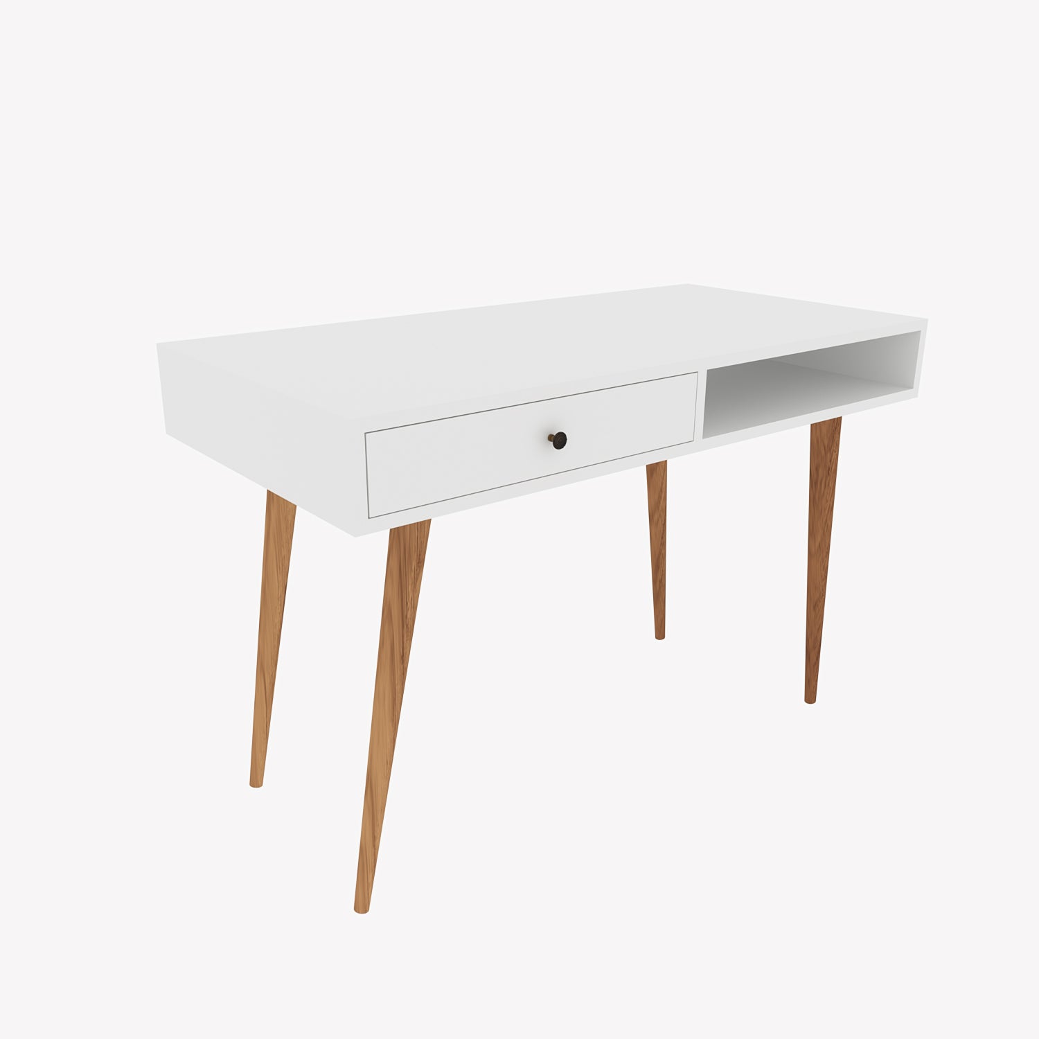 Bimossa S5110 Janus Çalışma Masası Çekmeceli Beyaz