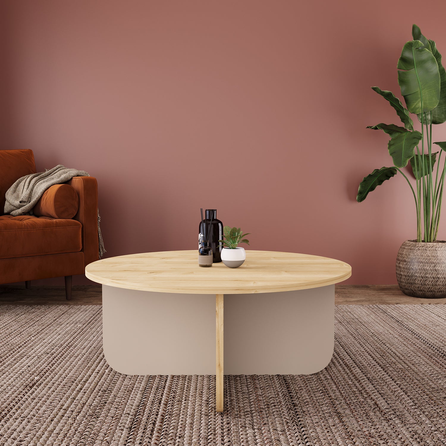 Bimossa O41 Beca Orta Sehpa 80 cm