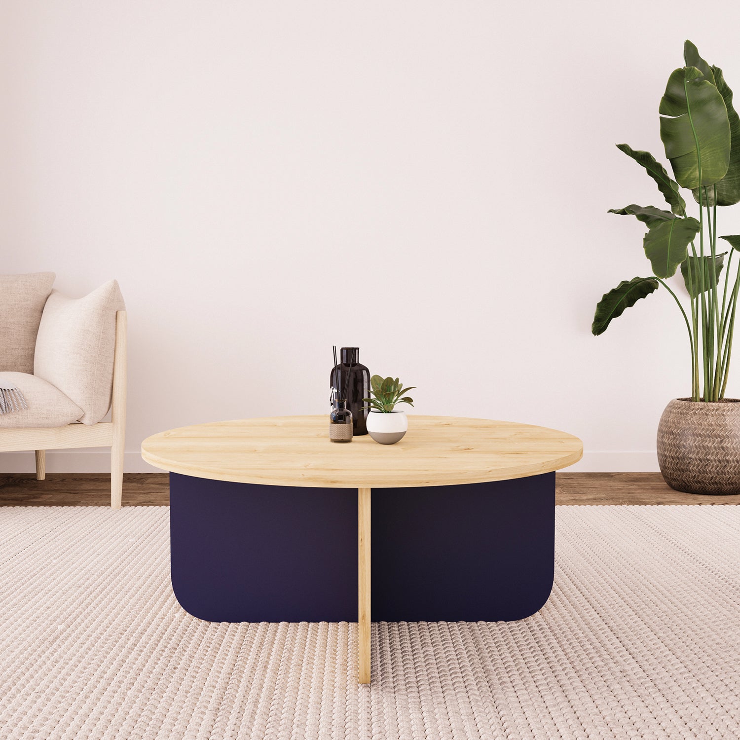 Bimossa O41 Beca Orta Sehpa 80 cm