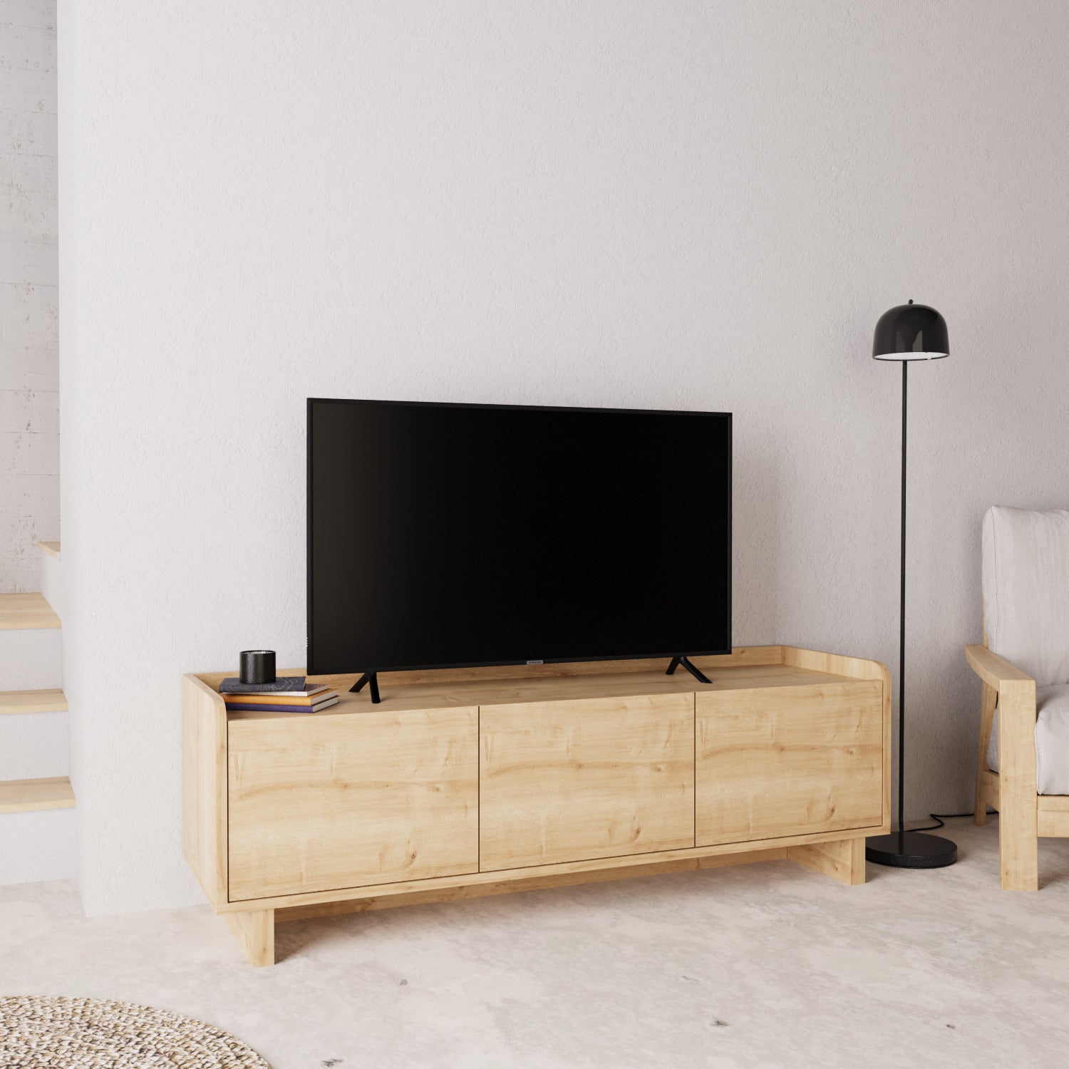 Bimossa E1120 Boho Tv Ünitesi Safir 140 cm