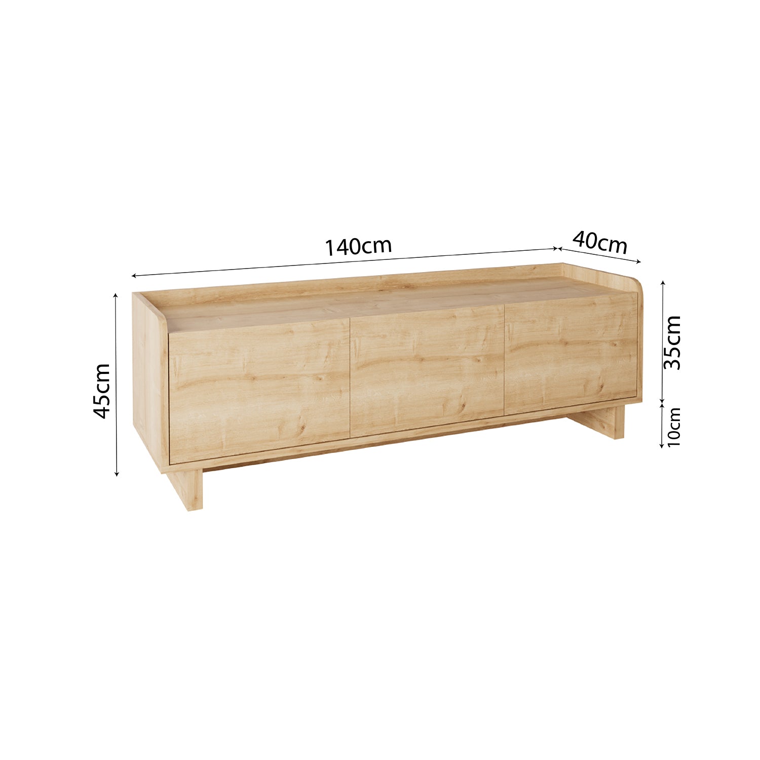 Bimossa E1120 Boho Tv Ünitesi Safir 140 cm