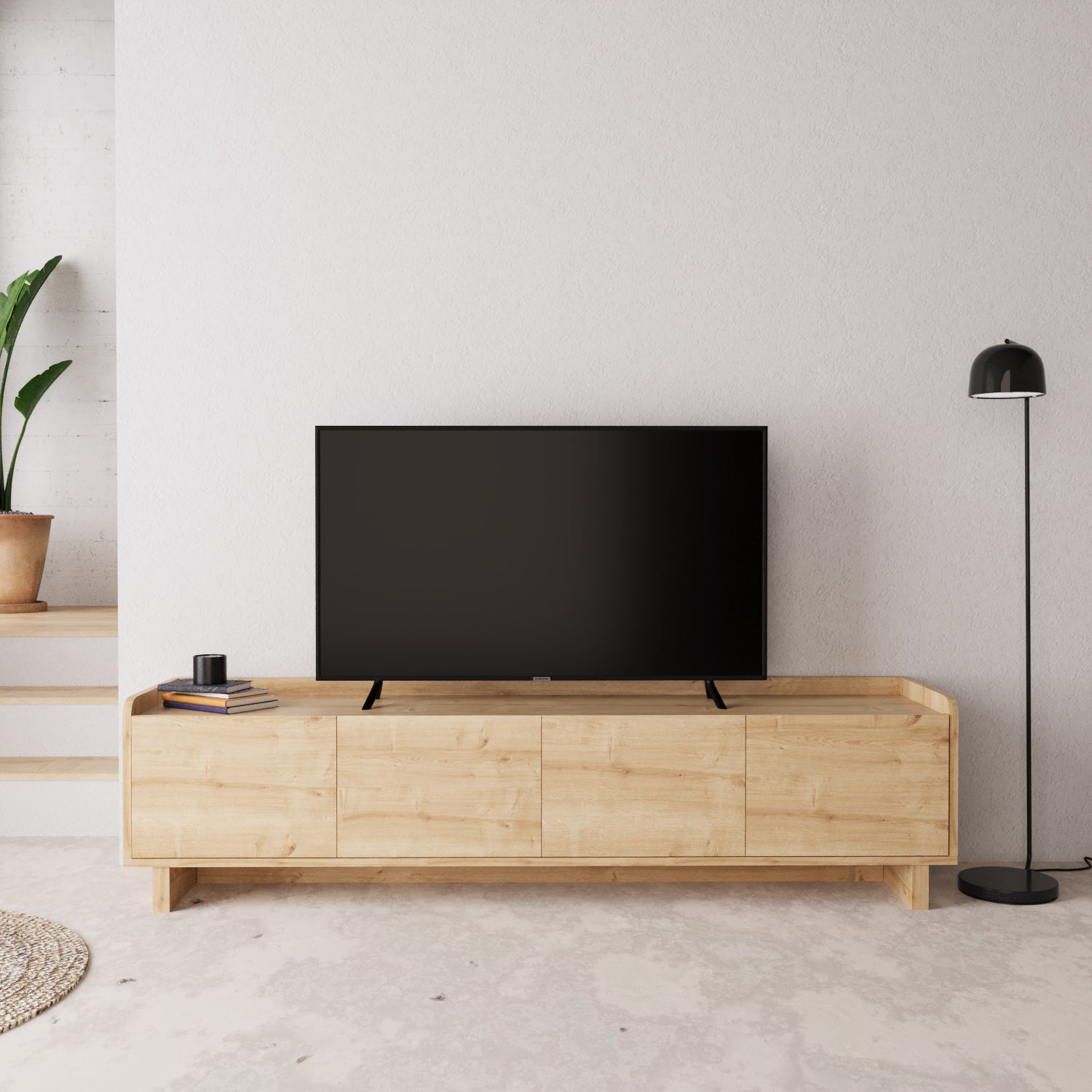 Bimossa E1110 Boho Tv Ünitesi Safir 180 cm