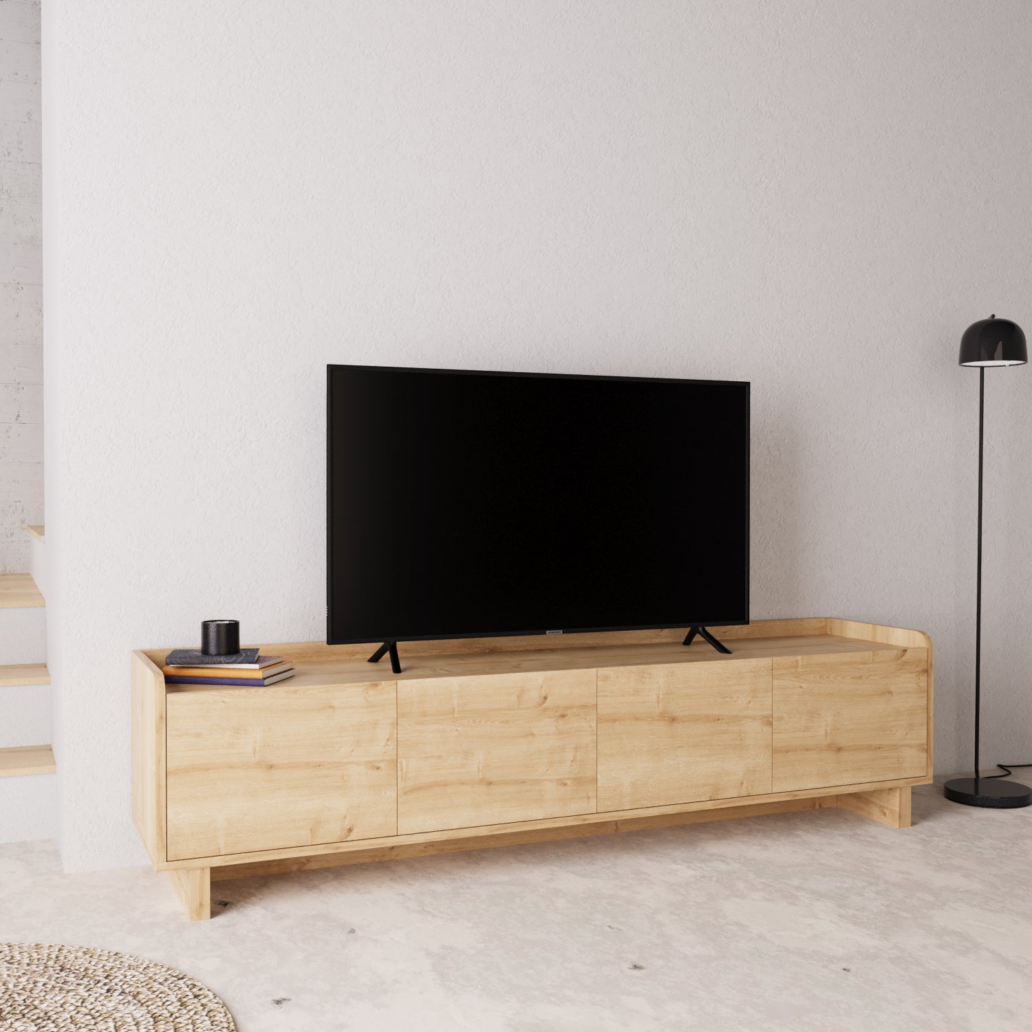 Bimossa E1110 Boho Tv Ünitesi Safir 180 cm