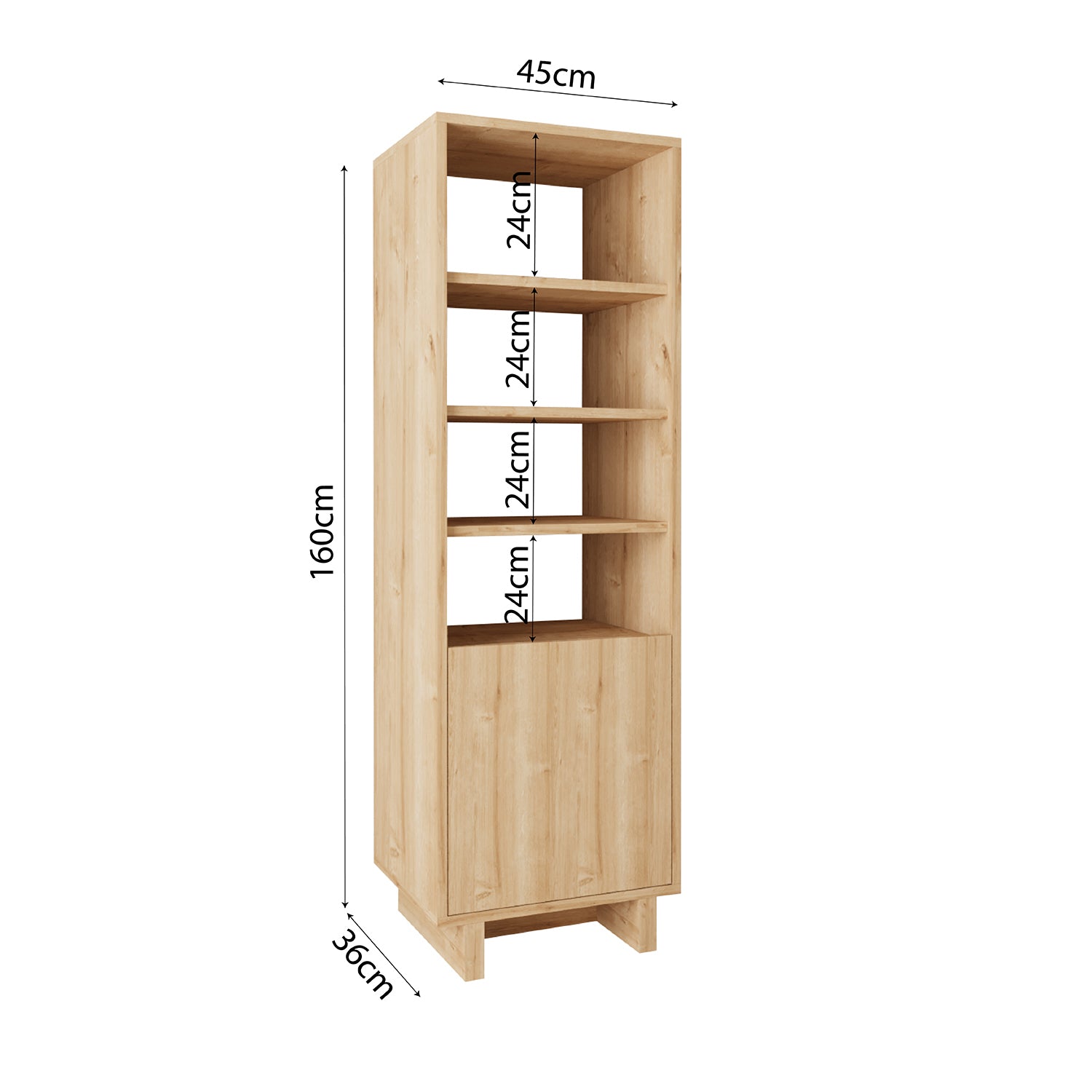 Bimossa W6010 Boho Kitaplık Safir