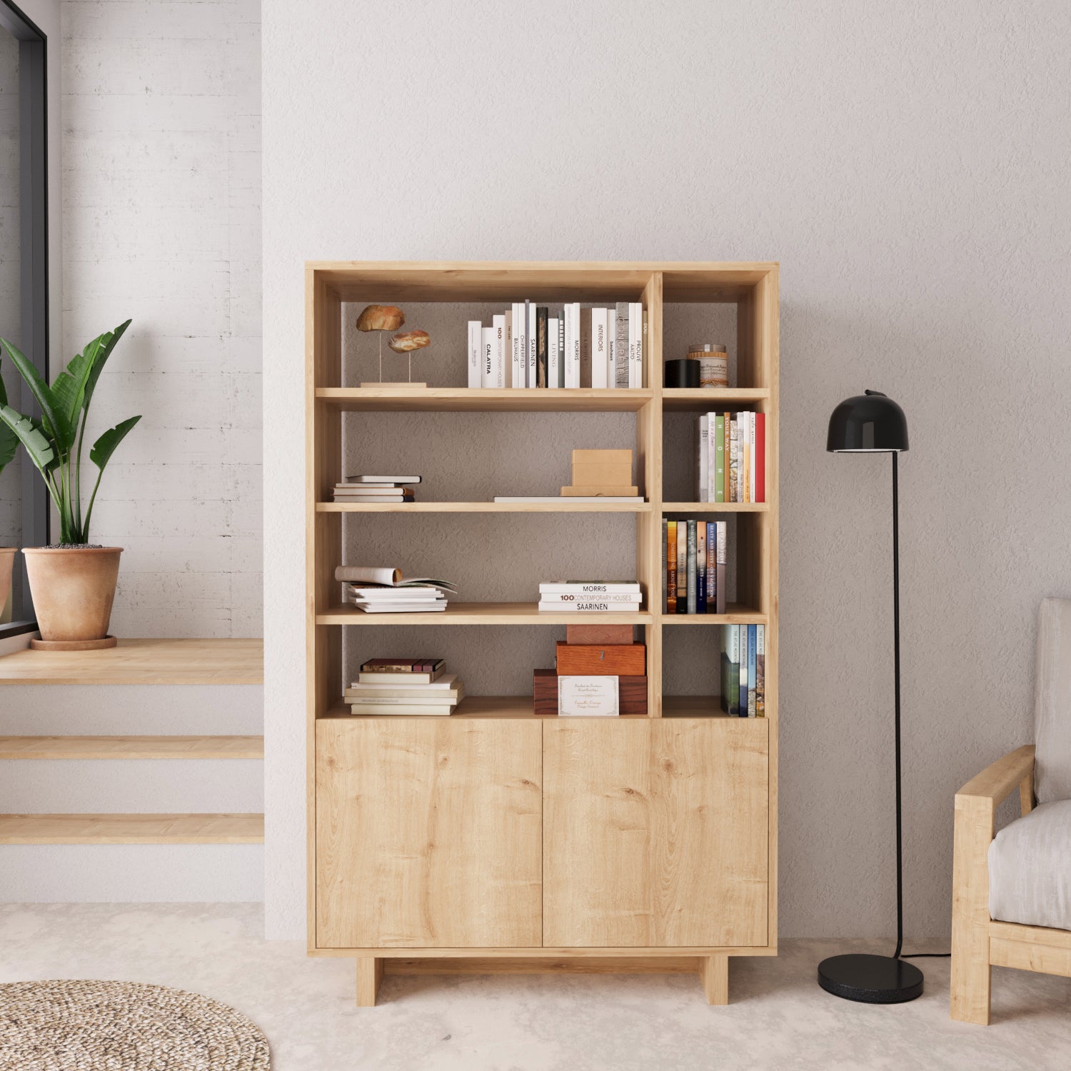 Bimossa Y1120 Boho Çok Amaçlı Dolap Safir 160 cm