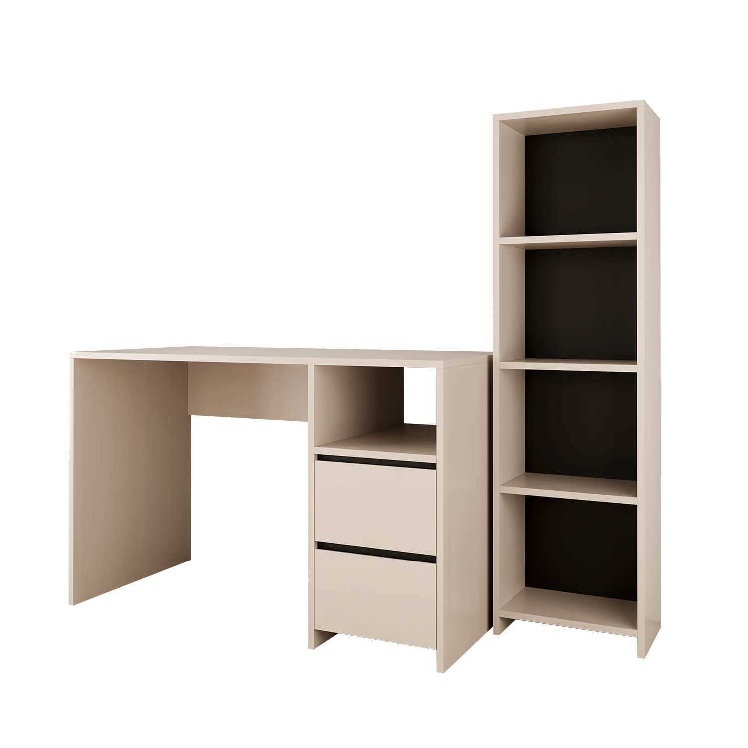 Bimossa T50 Kosta Kitaplıklı Çalışma Masası