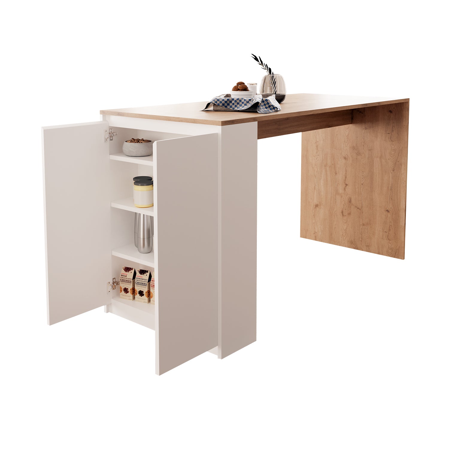 Bimossa L48 Edgar Mutfak Bar Masası 160 cm