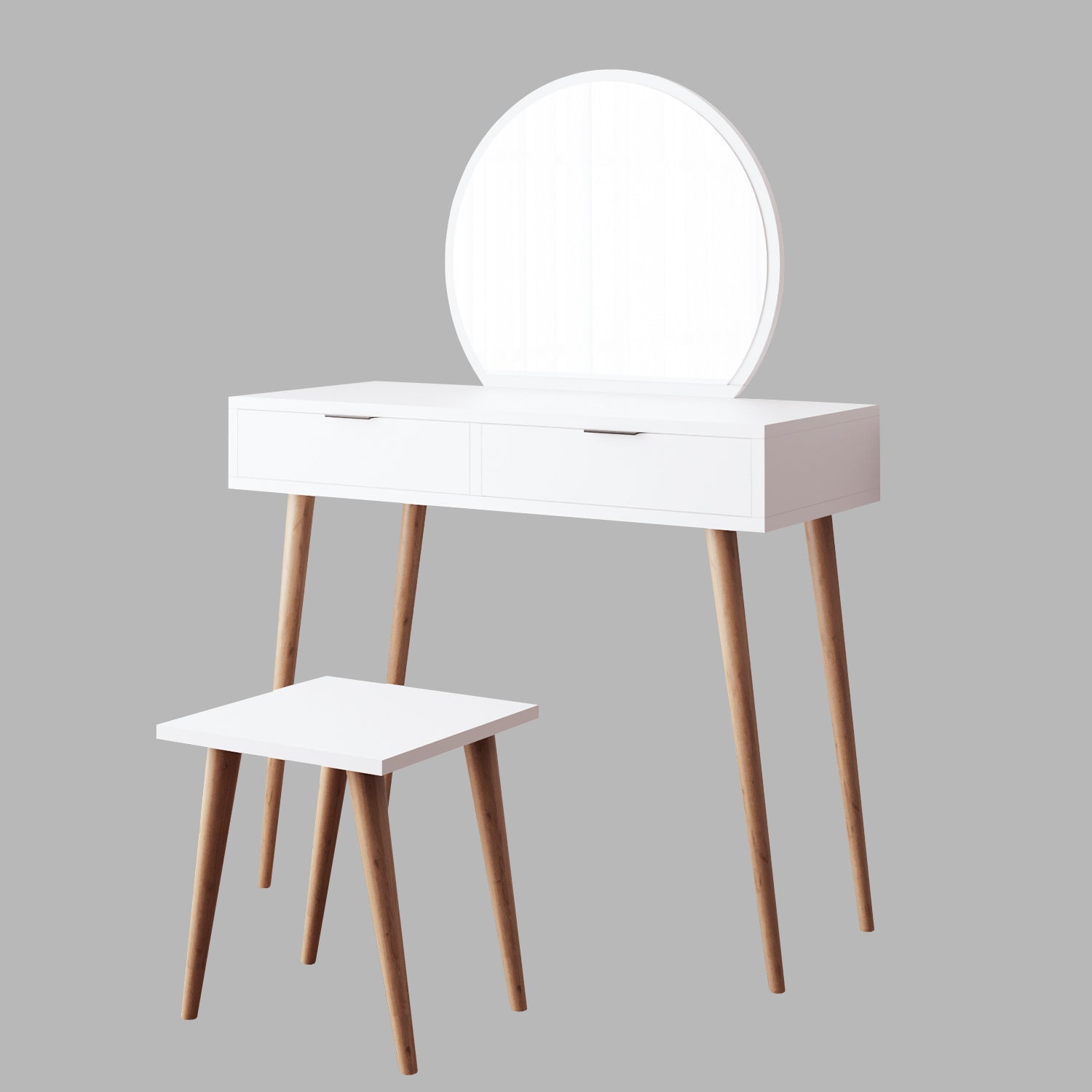 Bimossa V10 Lucy Tabureli Makyaj Masası