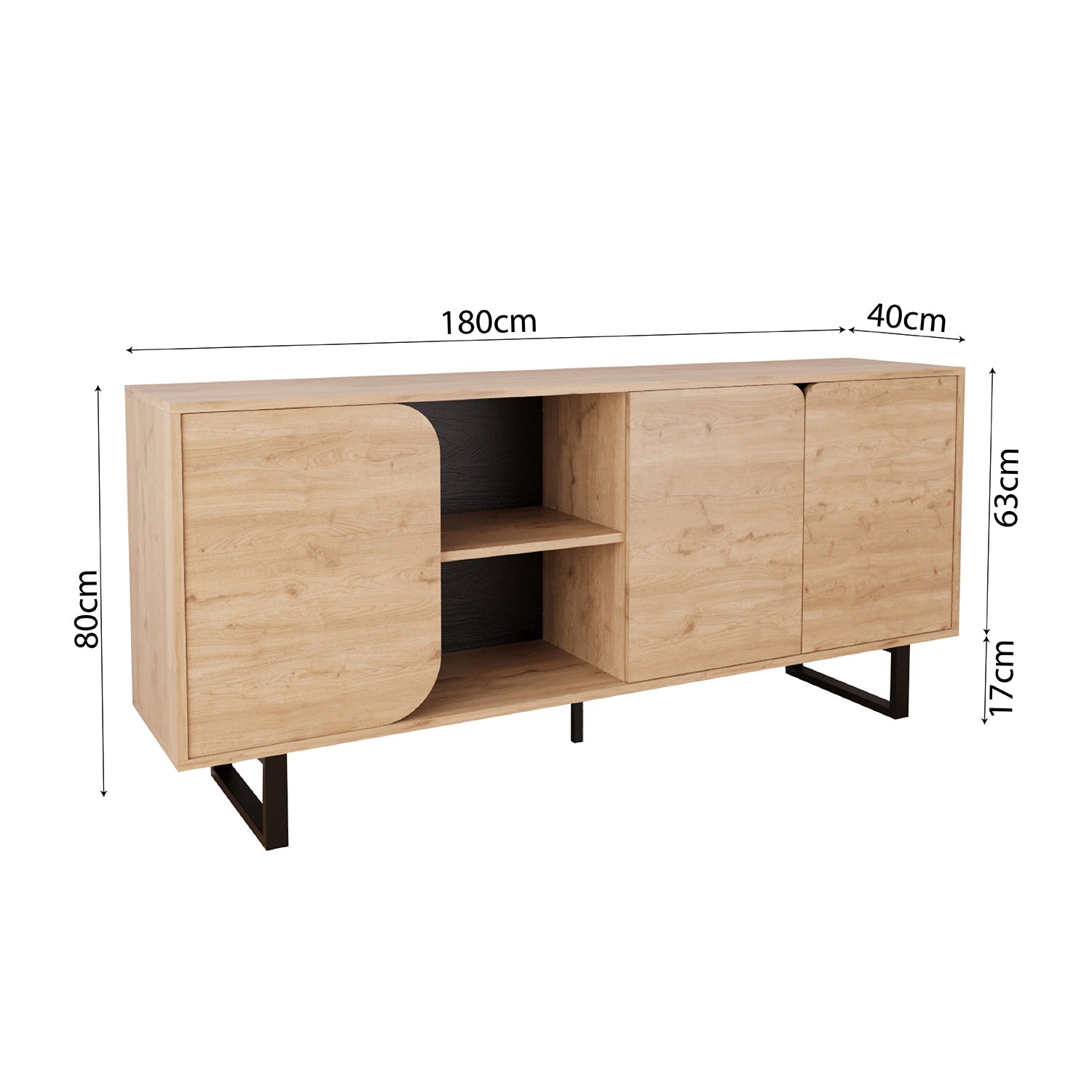 Bimossa H15 Matis Konsol 180 cm