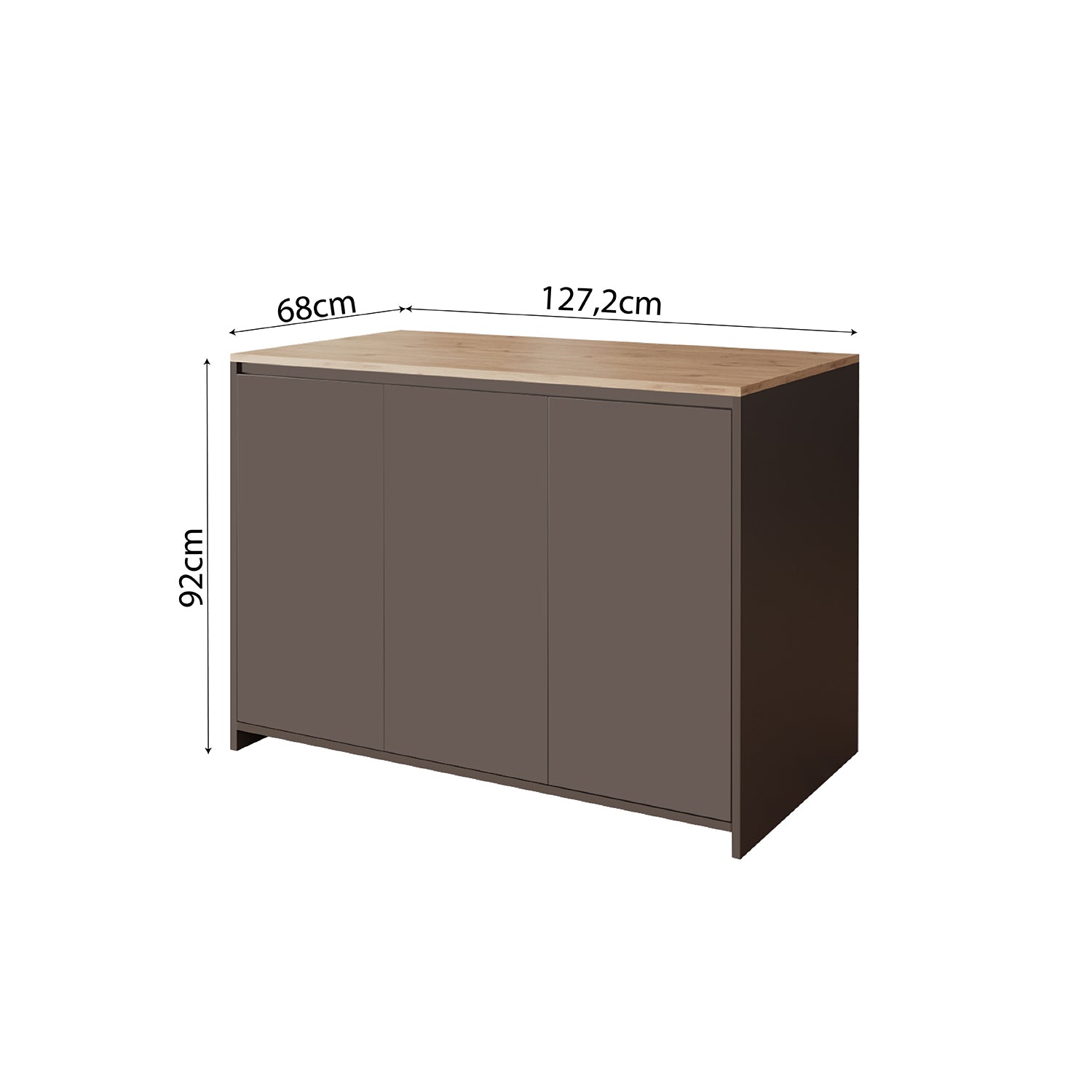 Bimossa L45 Miro Mutfak Adası 127 cm