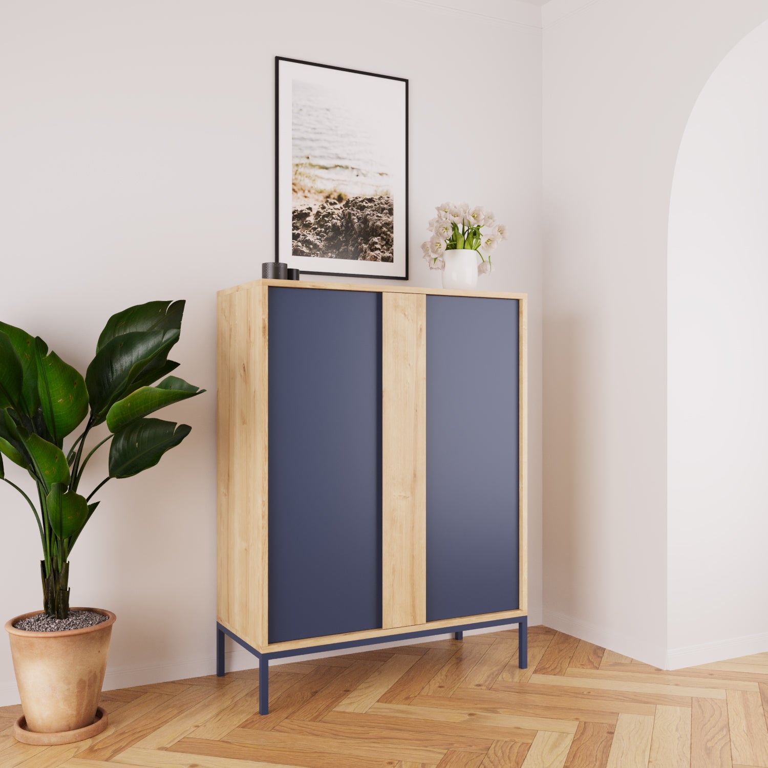 Bimossa Y36 Soho Çok Amaçlı Dolap 120 cm