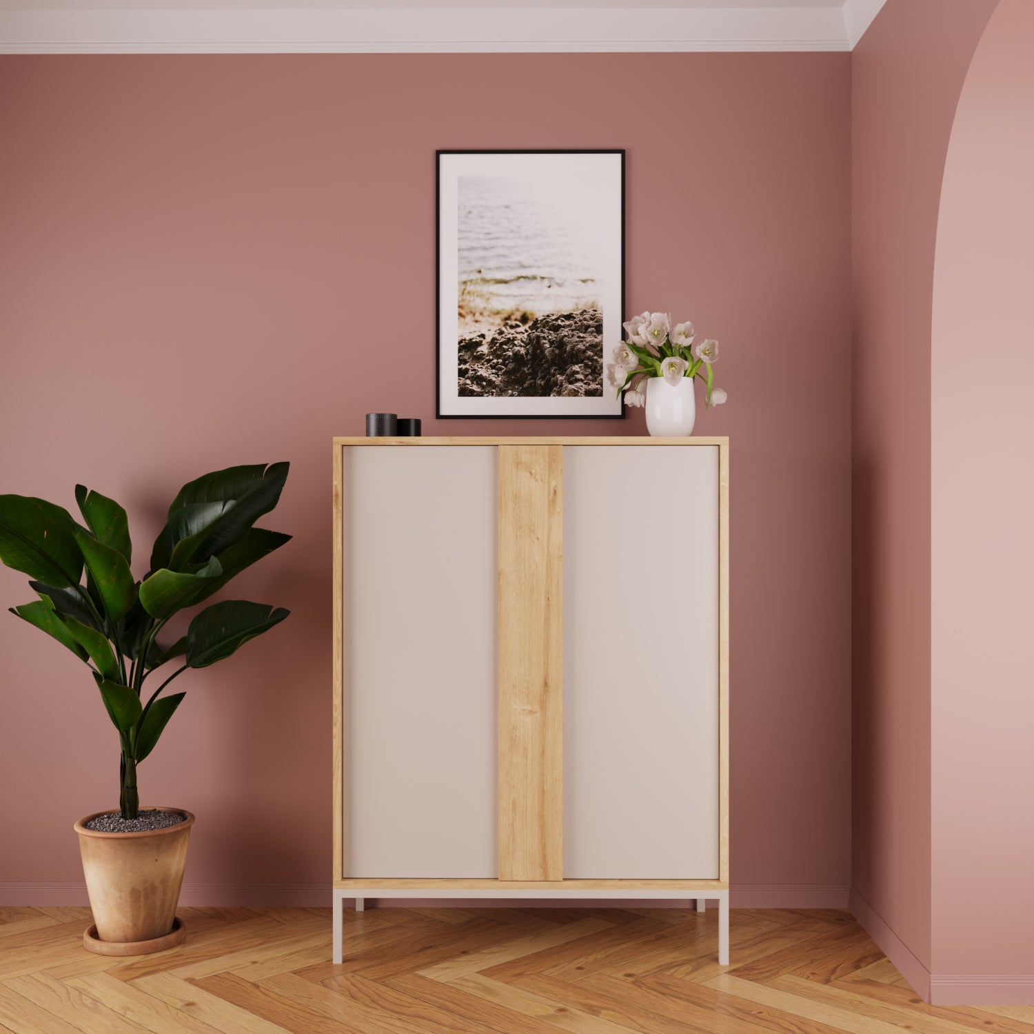 Bimossa Y36 Soho Çok Amaçlı Dolap 120 cm