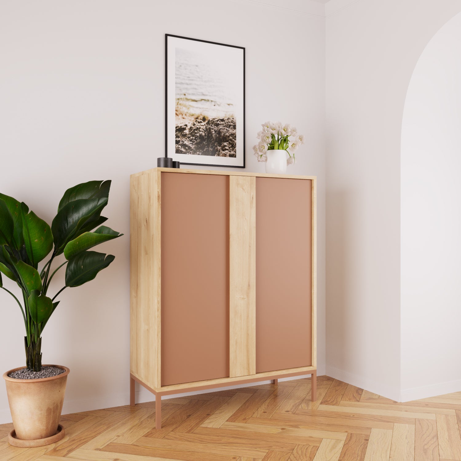 Bimossa Y36 Soho Çok Amaçlı Dolap 120 cm