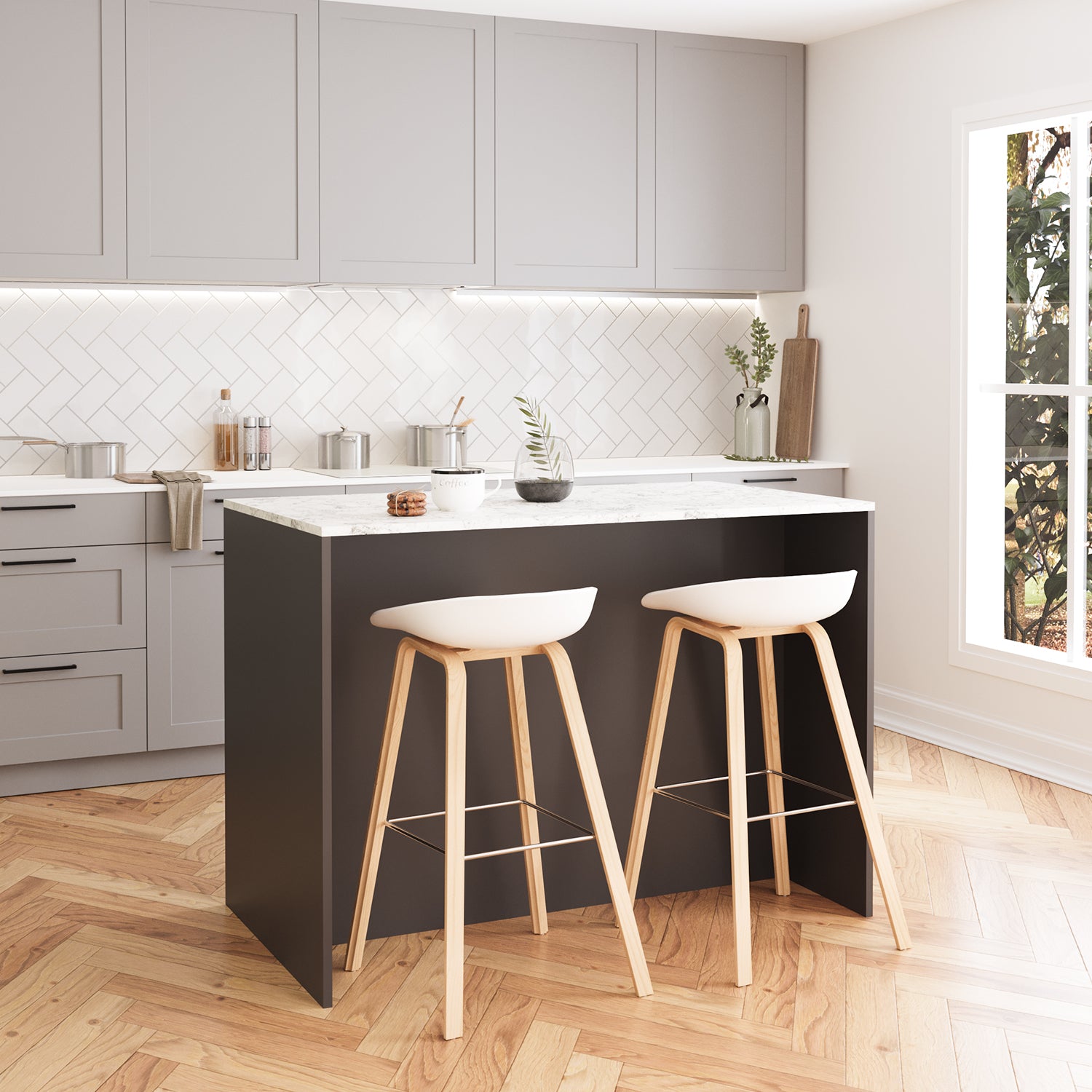 Bimossa L51 Vino Mutfak Adası 127 cm