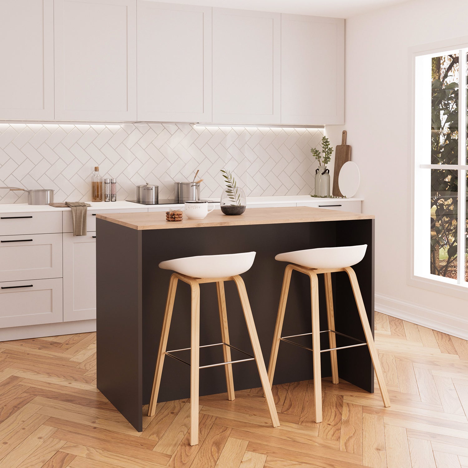 Bimossa L51 Vino Mutfak Adası 127 cm