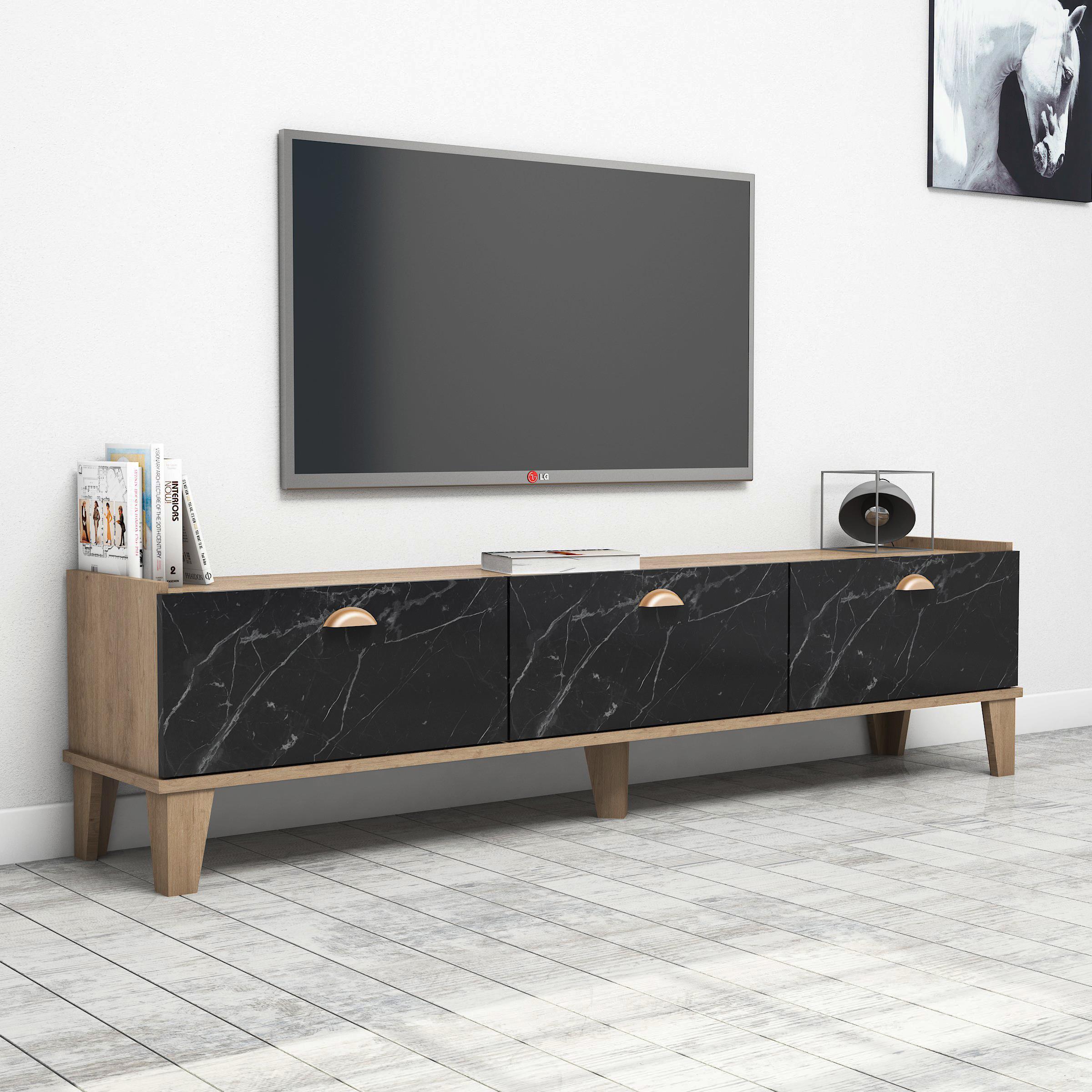 Bimossa E3630 Sepet/Bendir Tv Ünitesi 180 cm Modern Görünüm