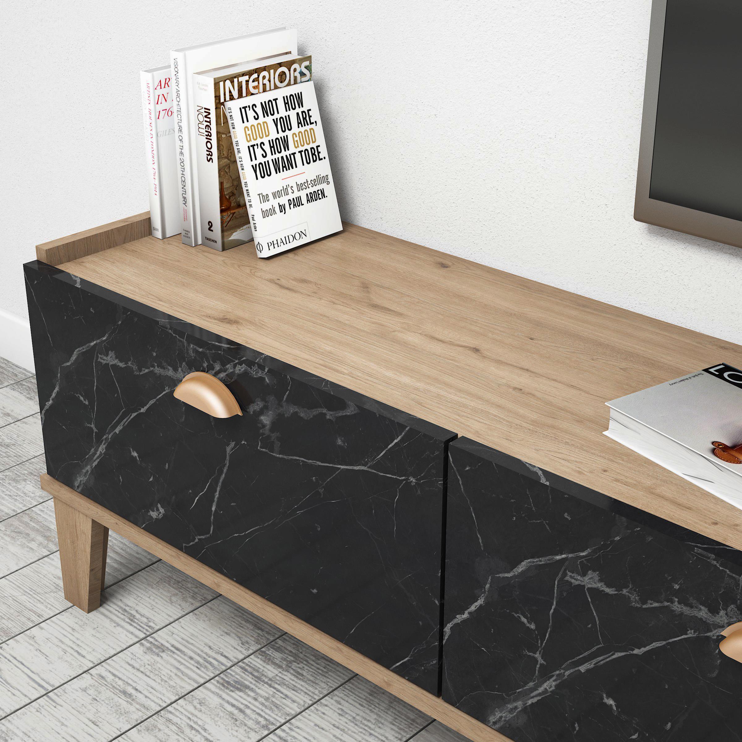 Bimossa E3630 Sepet/Bendir Tv Ünitesi 180 cm Modern Görünüm