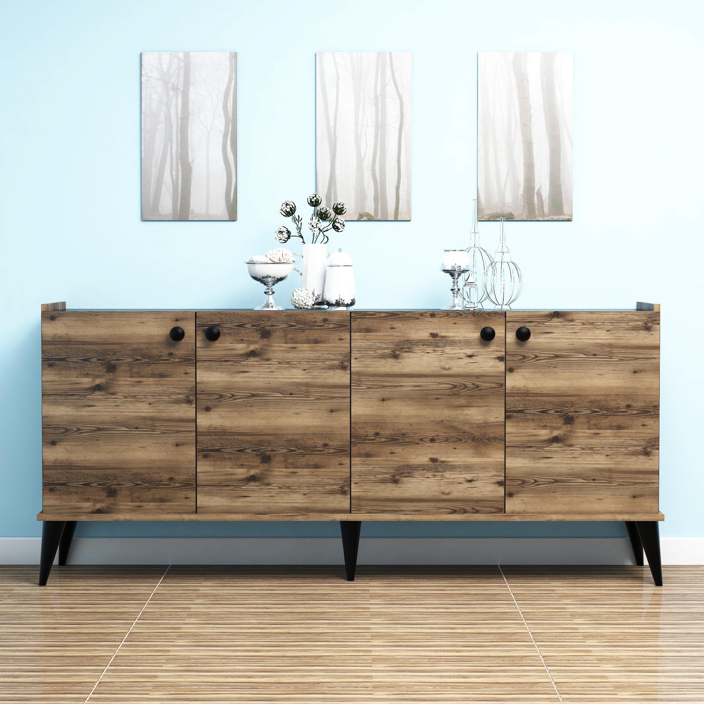 Bimossa H3010 Lidya Modern Konsol 180cm. Lidya/Mermer