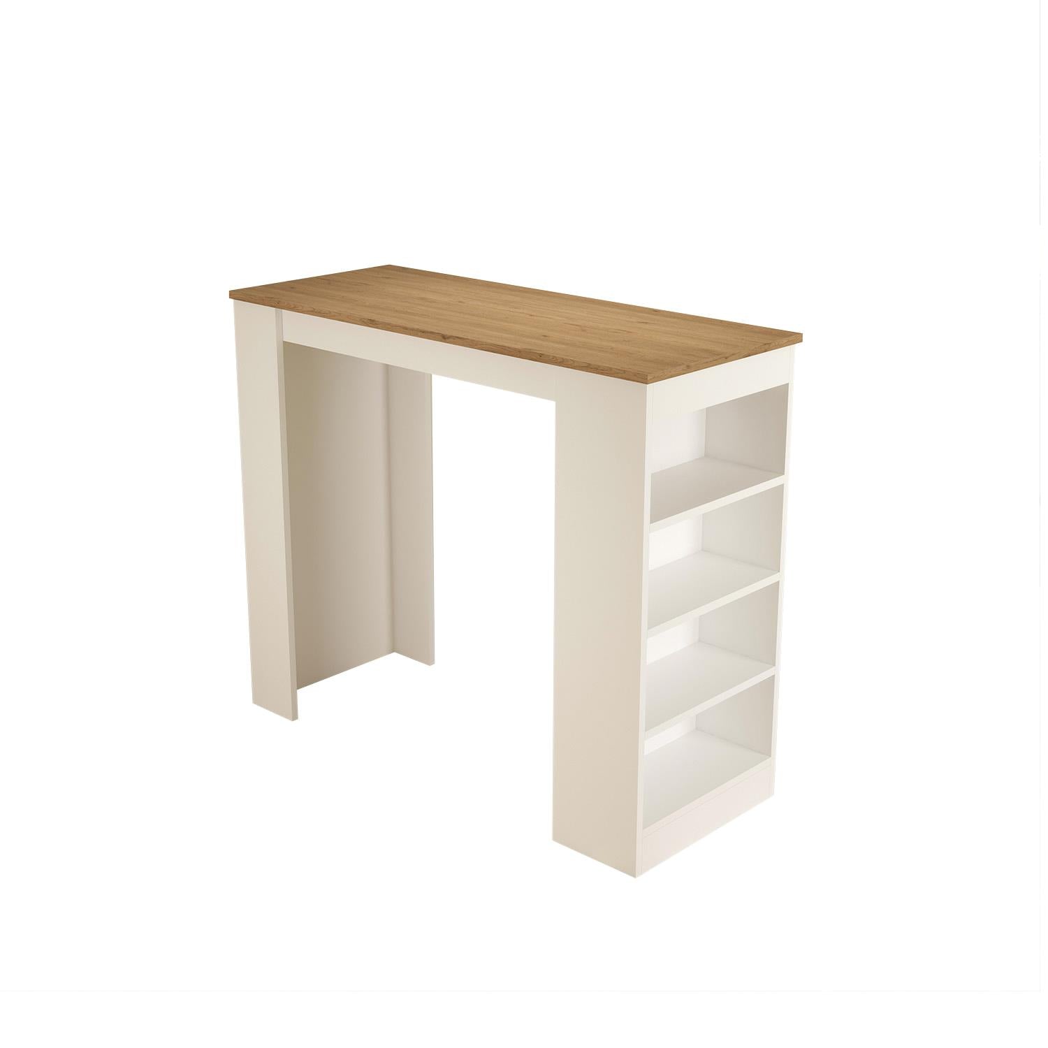 Bimossa L1010 Falez Bar Masası Sepet-Beyaz