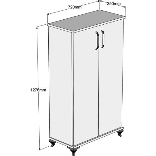 Bimossa R7040 Beyaz Ayakkabılık Çok Amaçlı Raflı Düzenleyici Dolap 120 cm