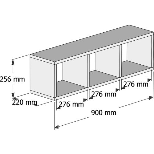 Bimossa X1040 Reyhan Çalışma Masası Rafı Beyaz
