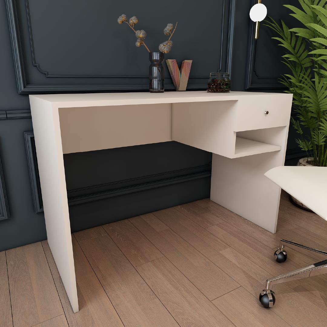 Bimossa S7140 Berlin Çalışma Masası Beyaz