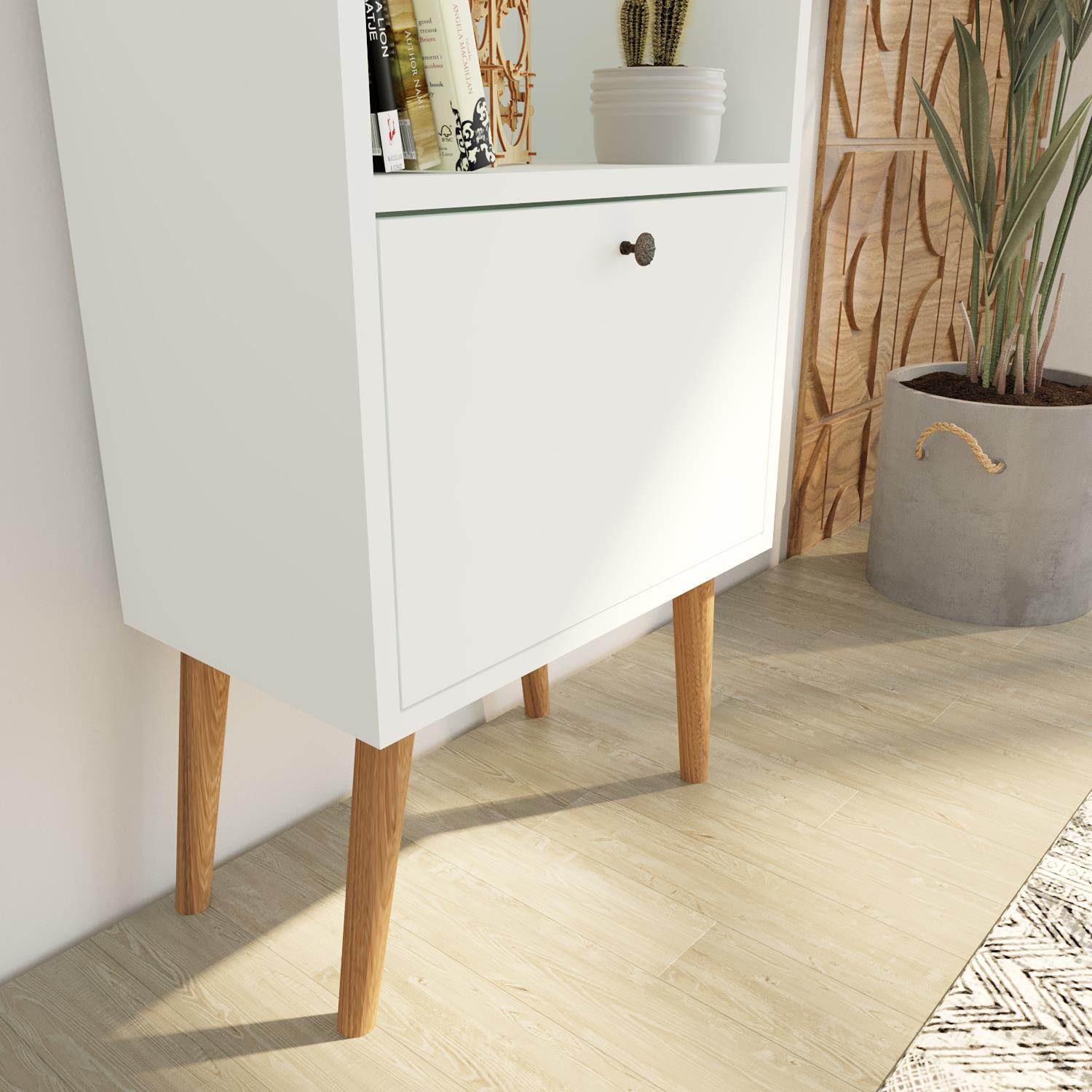 Bimossa W5010 Janus Kitaplık Beyaz