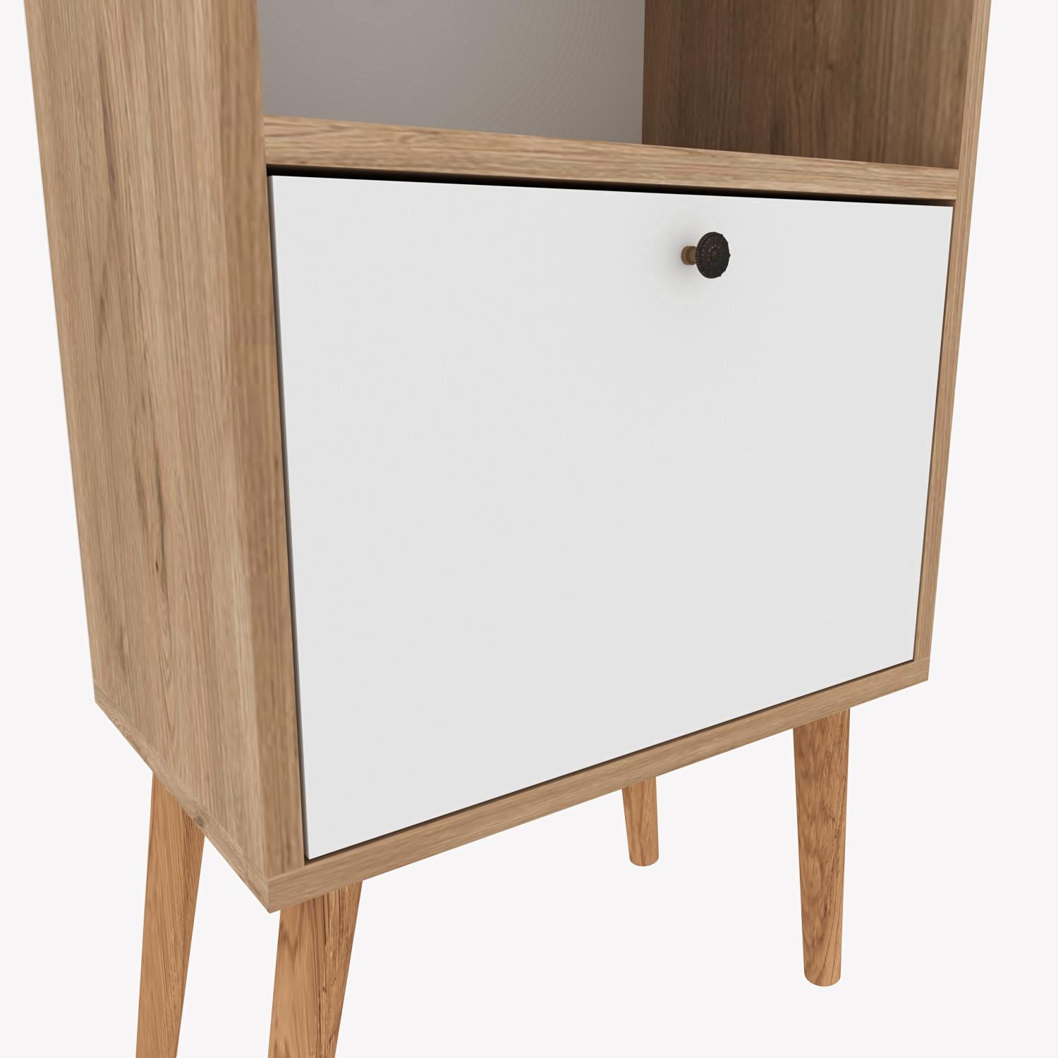 Bimossa W5020 Janus Kitaplık Sepet/Beyaz