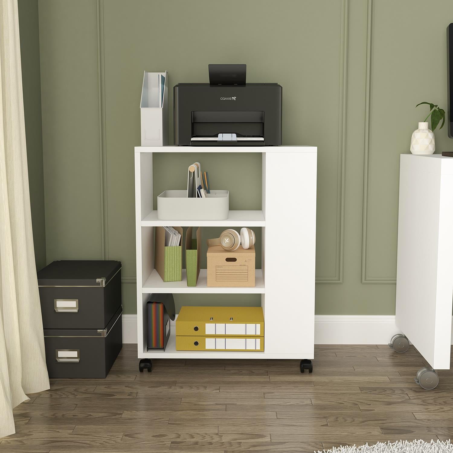 Bimossa Y9010 Levi Çok Amaçlı Dolap Beyaz