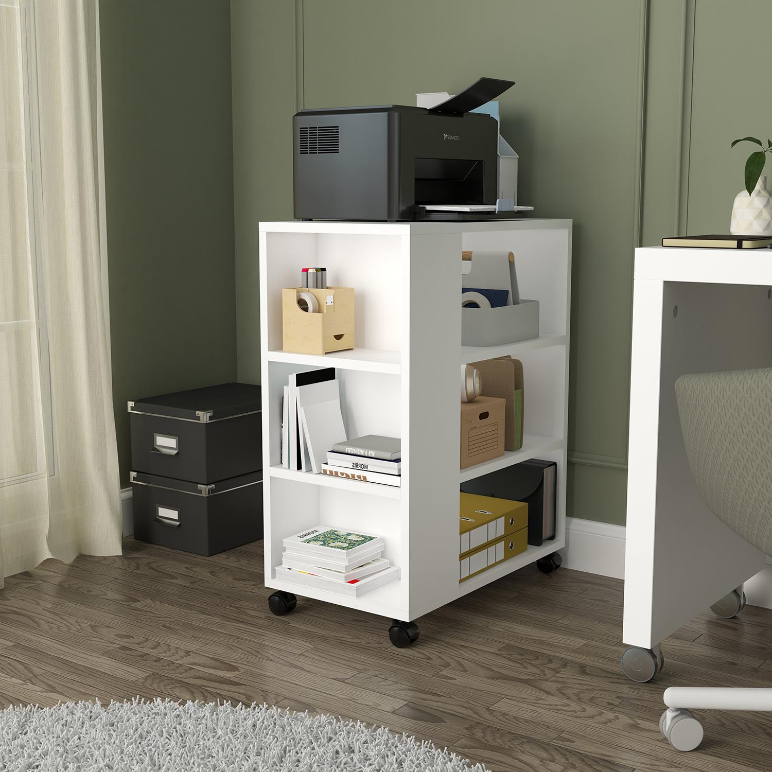 Bimossa Y9010 Levi Çok Amaçlı Dolap Beyaz