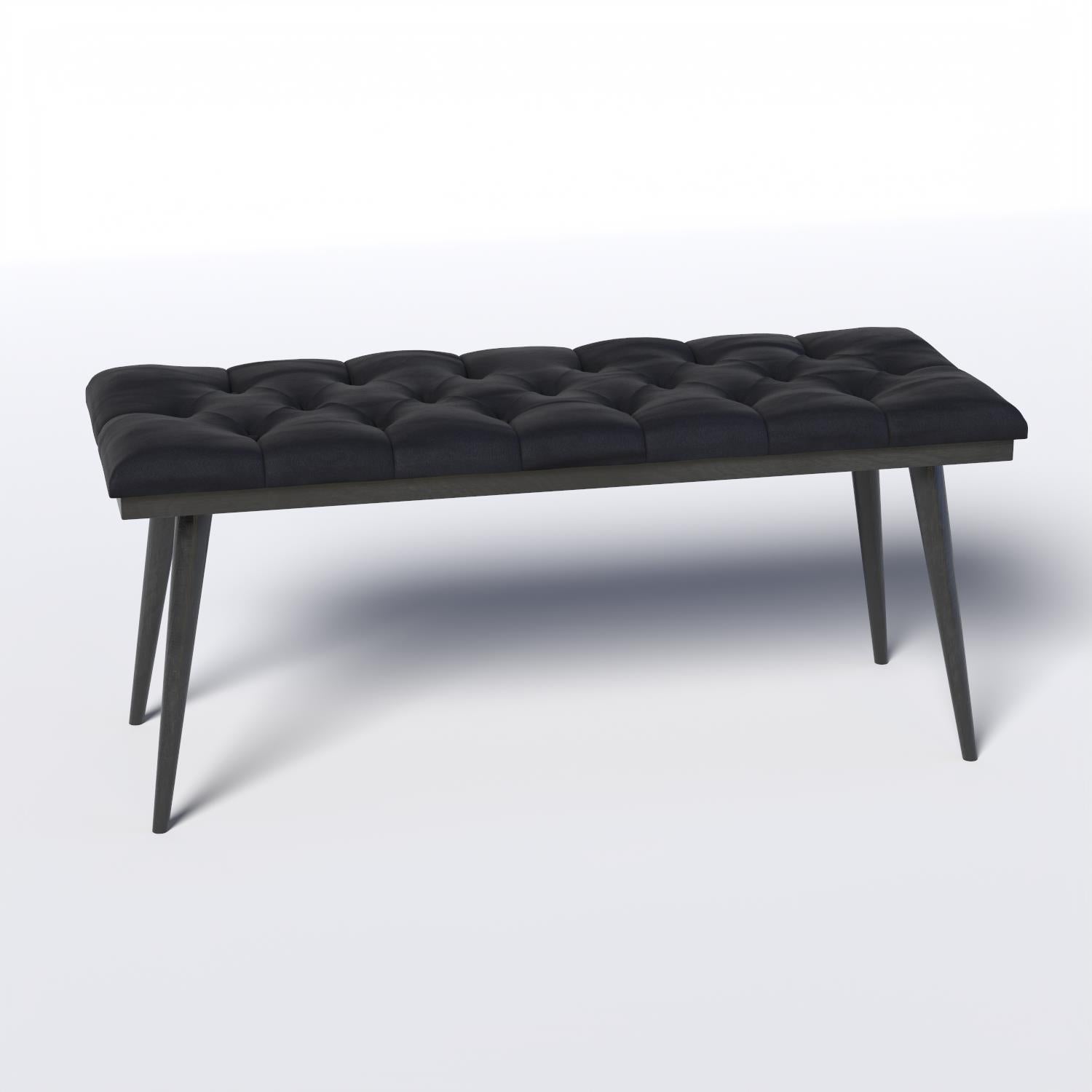 Bimossa Z10 Arden Ahşap Bench / Bank Siyah-Siyah