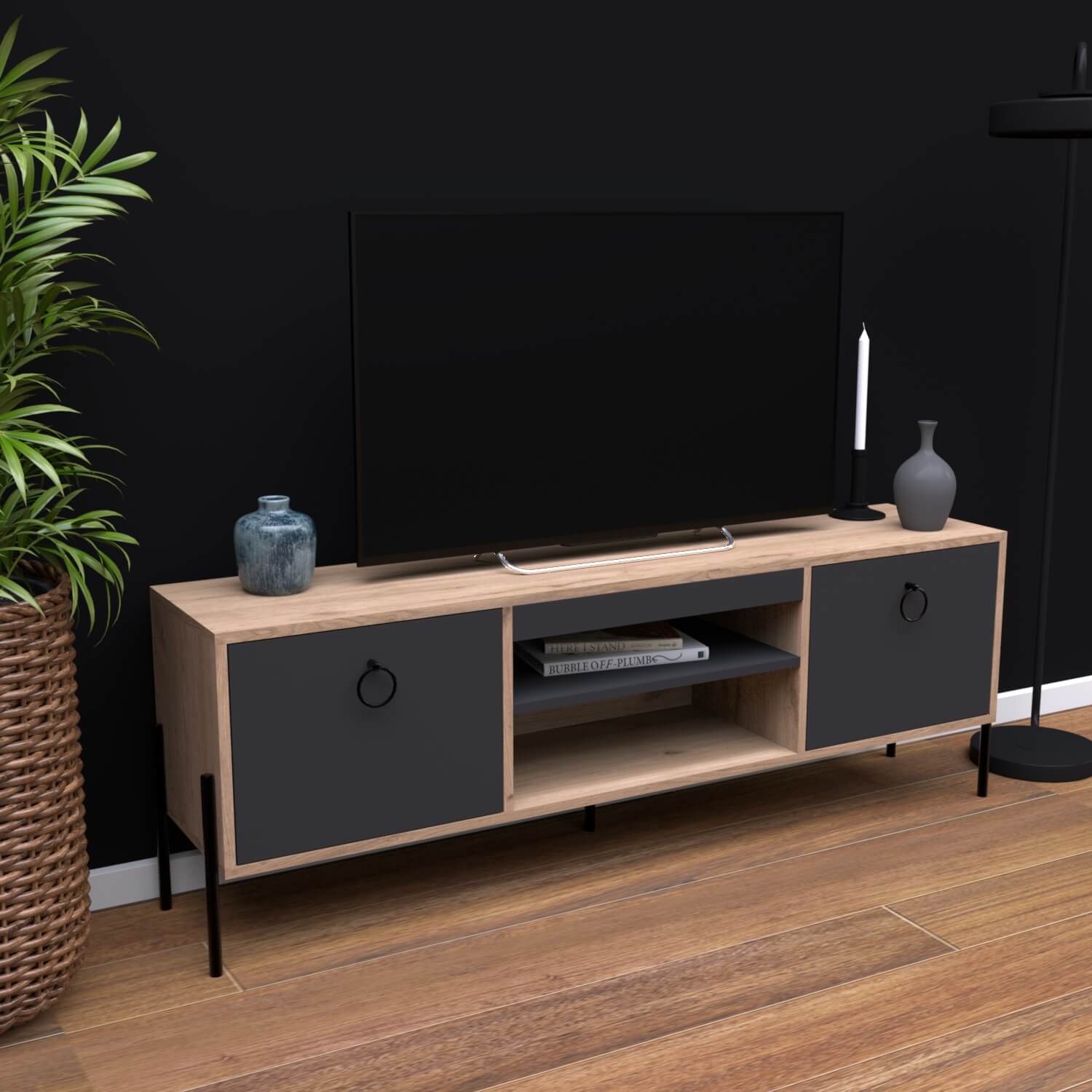 Bimossa D15 Juno Tv Ünitesi 160cm