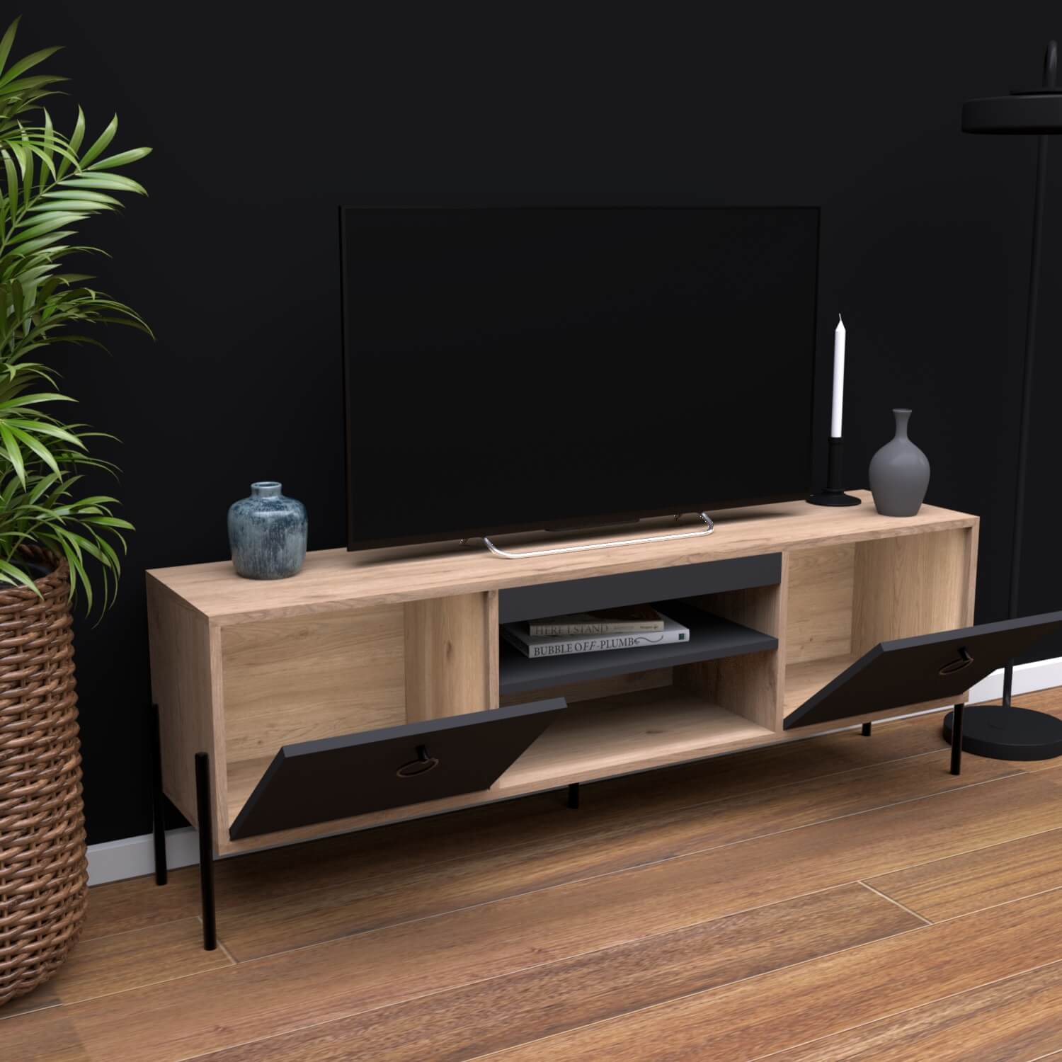 Bimossa D15 Juno Tv Ünitesi 160cm