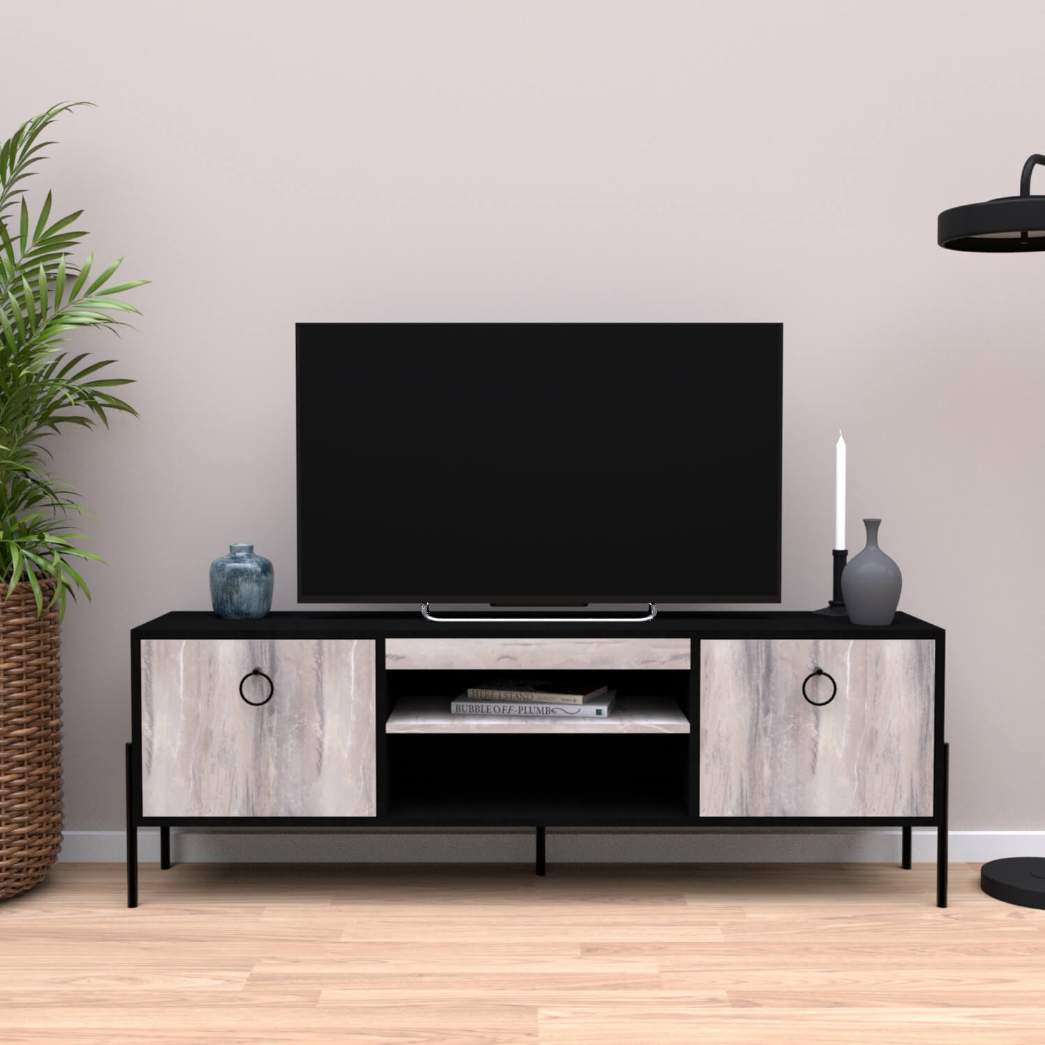 Bimossa D15 Juno Tv Ünitesi 160cm