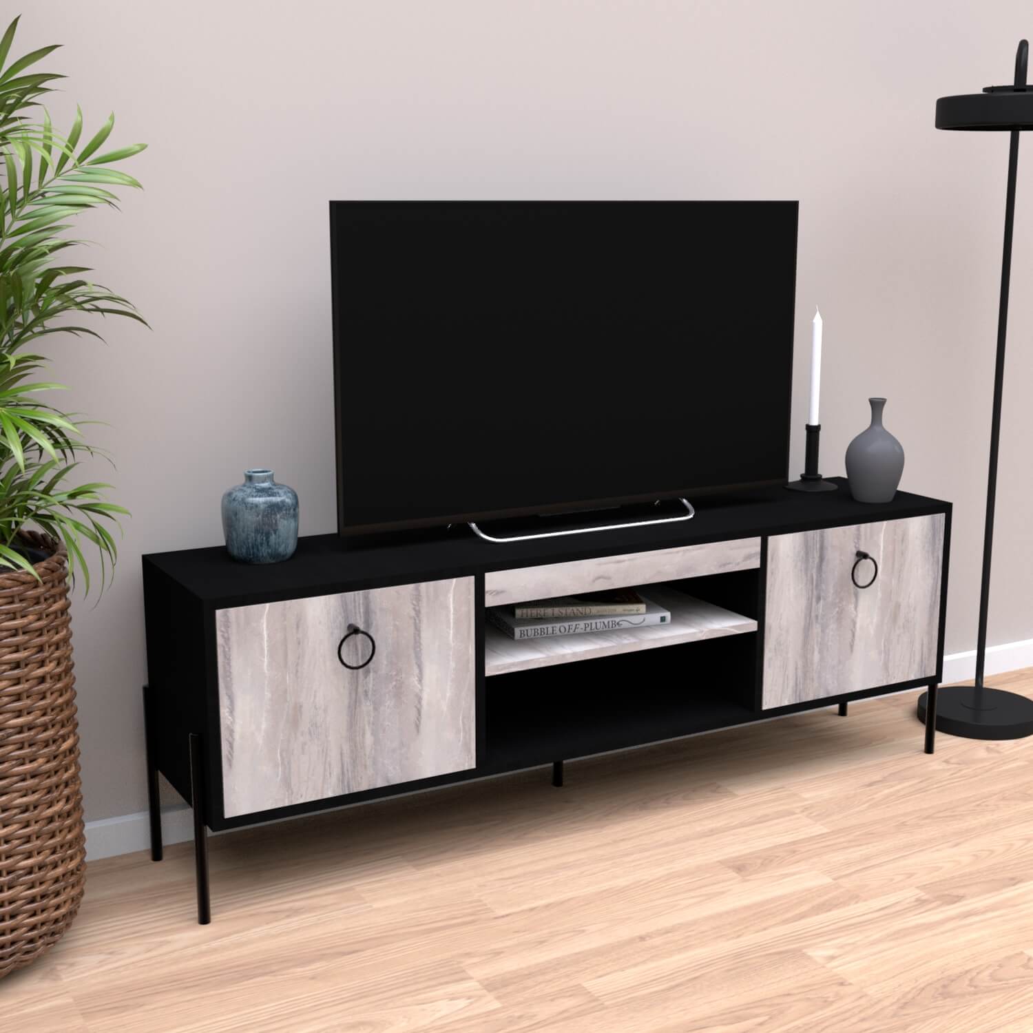 Bimossa D15 Juno Tv Ünitesi 160cm