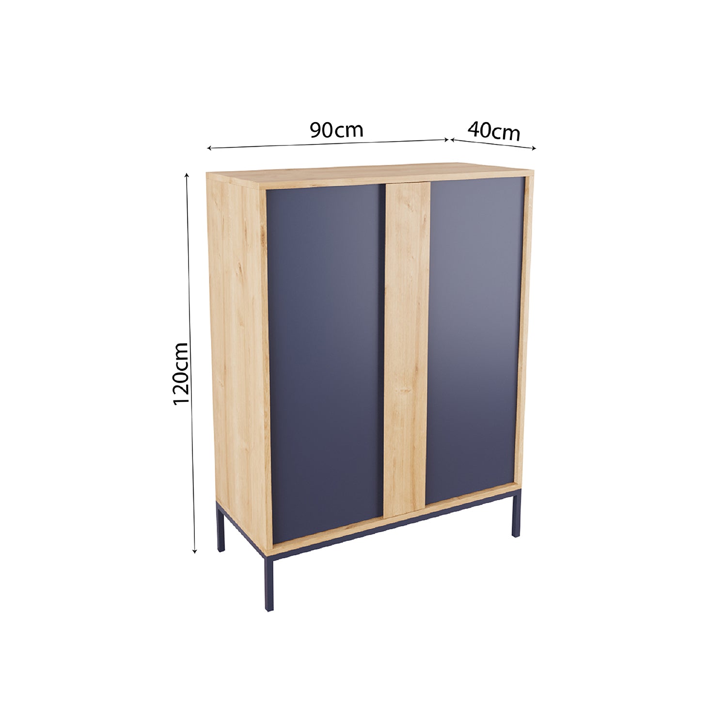 Bimossa Y36 Soho Çok Amaçlı Dolap 120 cm