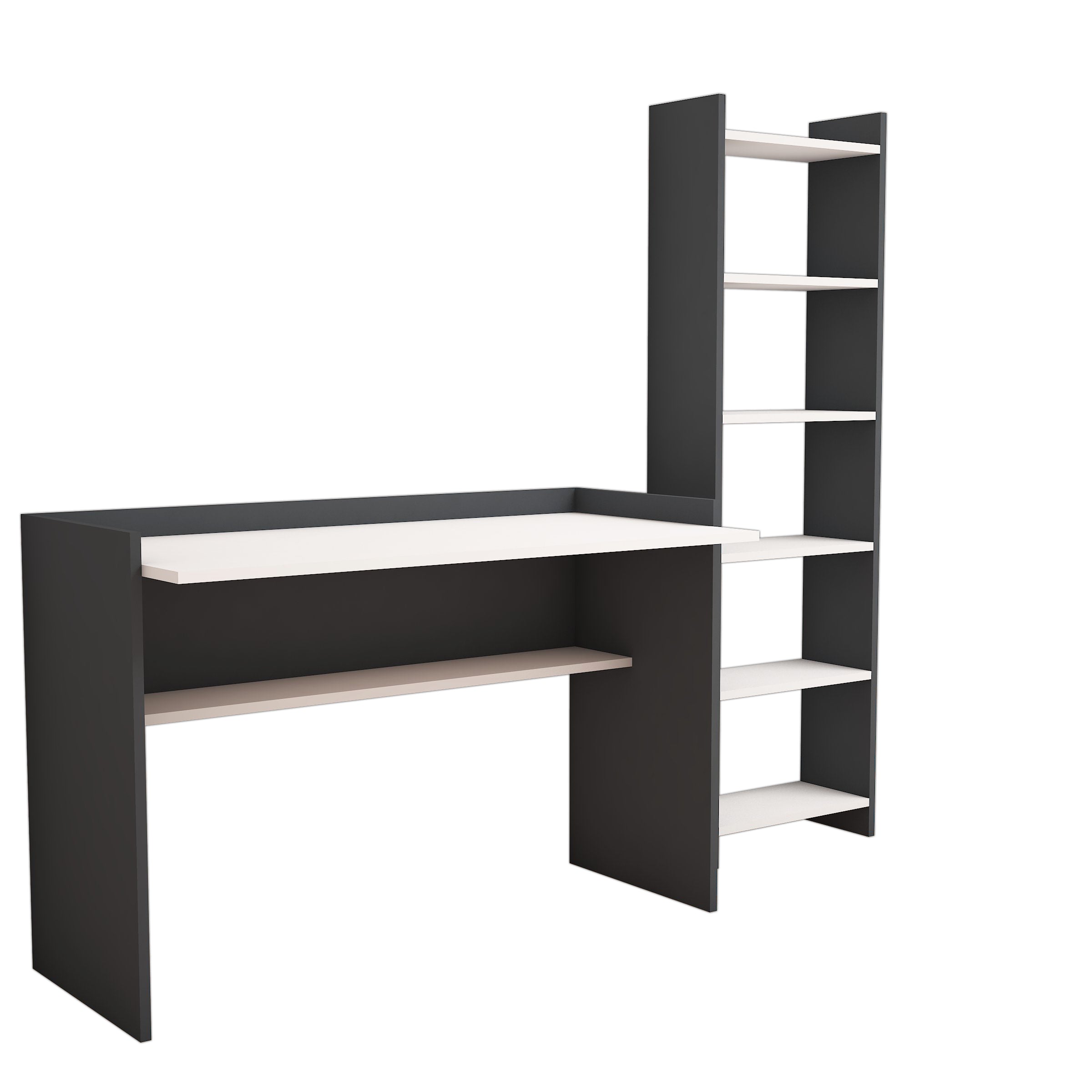 Bimossa Mahpeyker Çalışma Masası ve Kitaplık Takımı - Bimossa