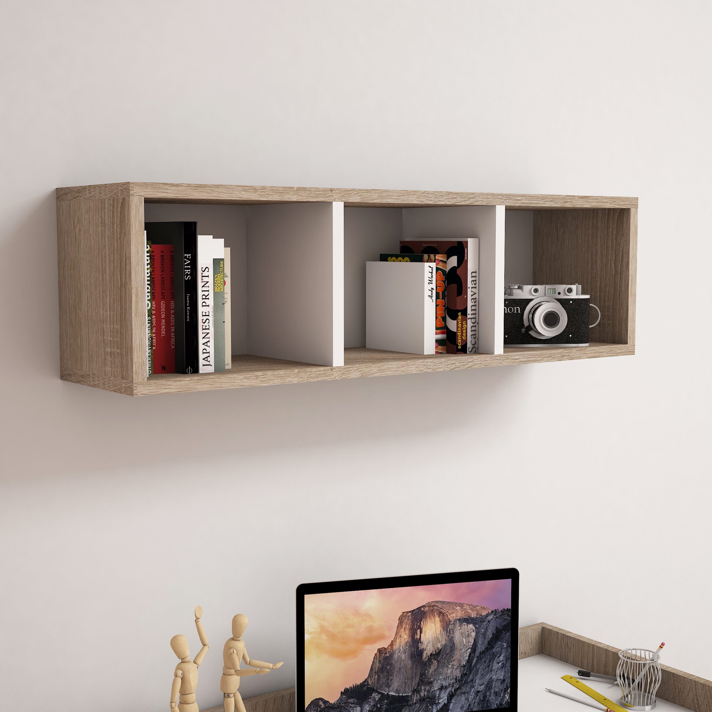 Bimossa Reyhan Duvar Rafı - Bimossa