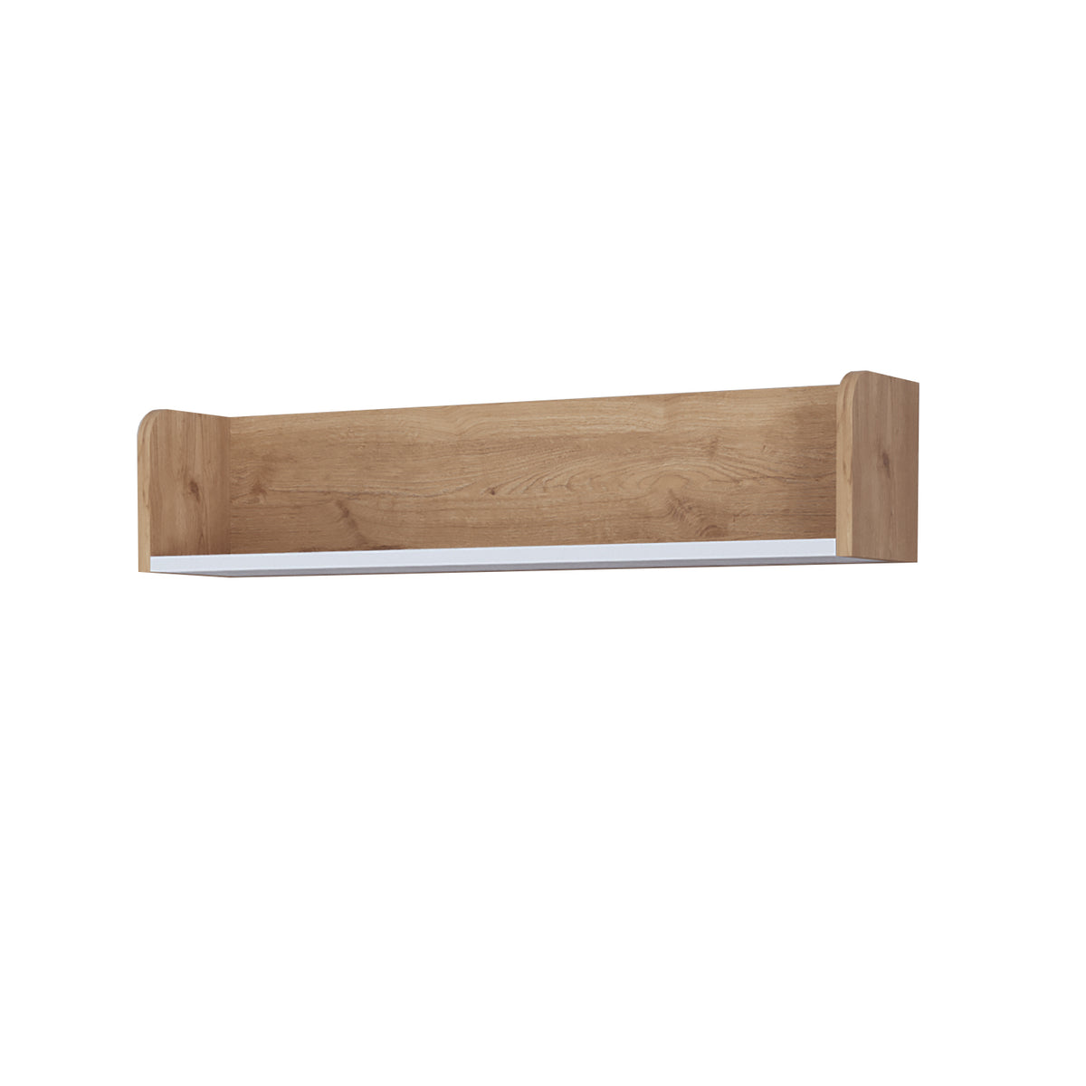 Bimossa X21 Daffy Duvar Rafı - 94 cm Geniş, 24 cm Derin ve Yuvarlatılmış Köşeli