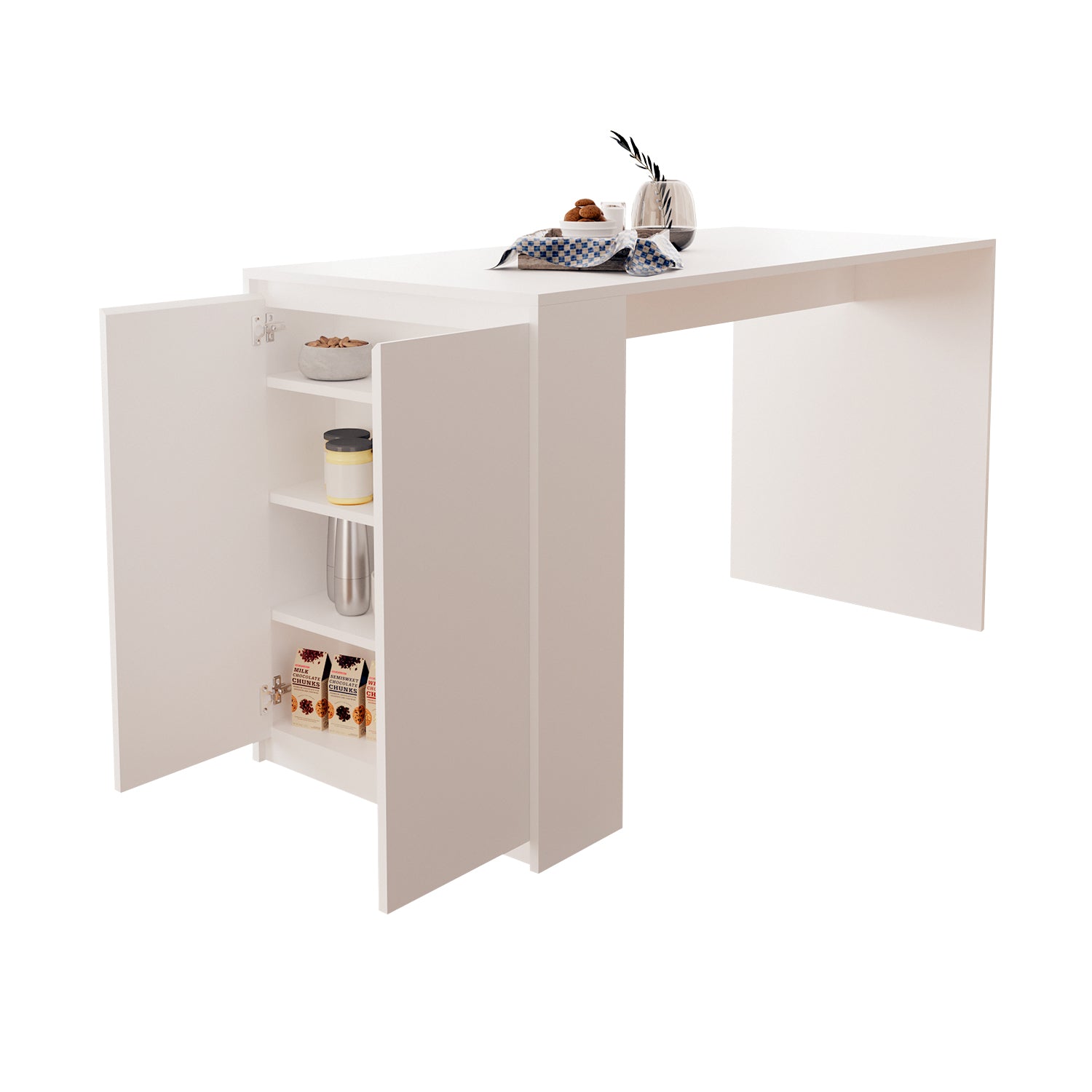 Bimossa G48-6 Edgar 6 Tabureli Bar Masası