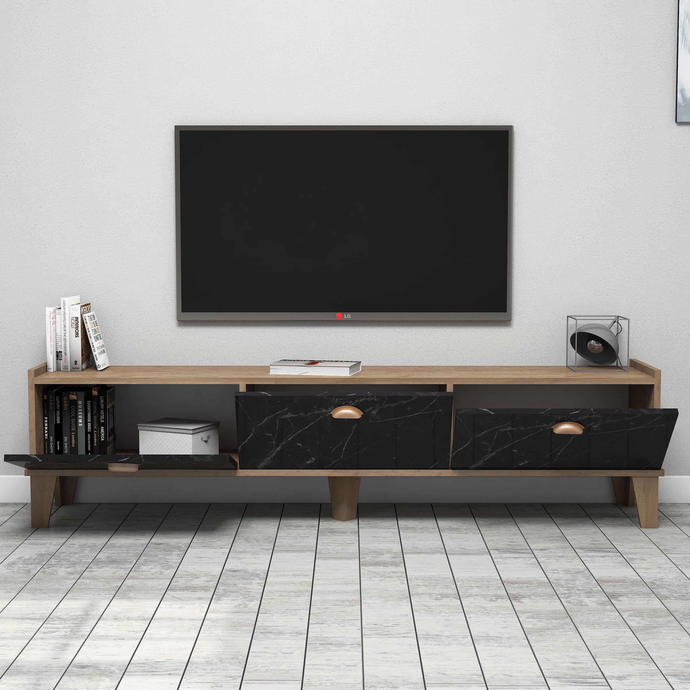 bimossa E3630 Sepet/Bendir Tv Ünitesi 180 cm Modern Görünüm