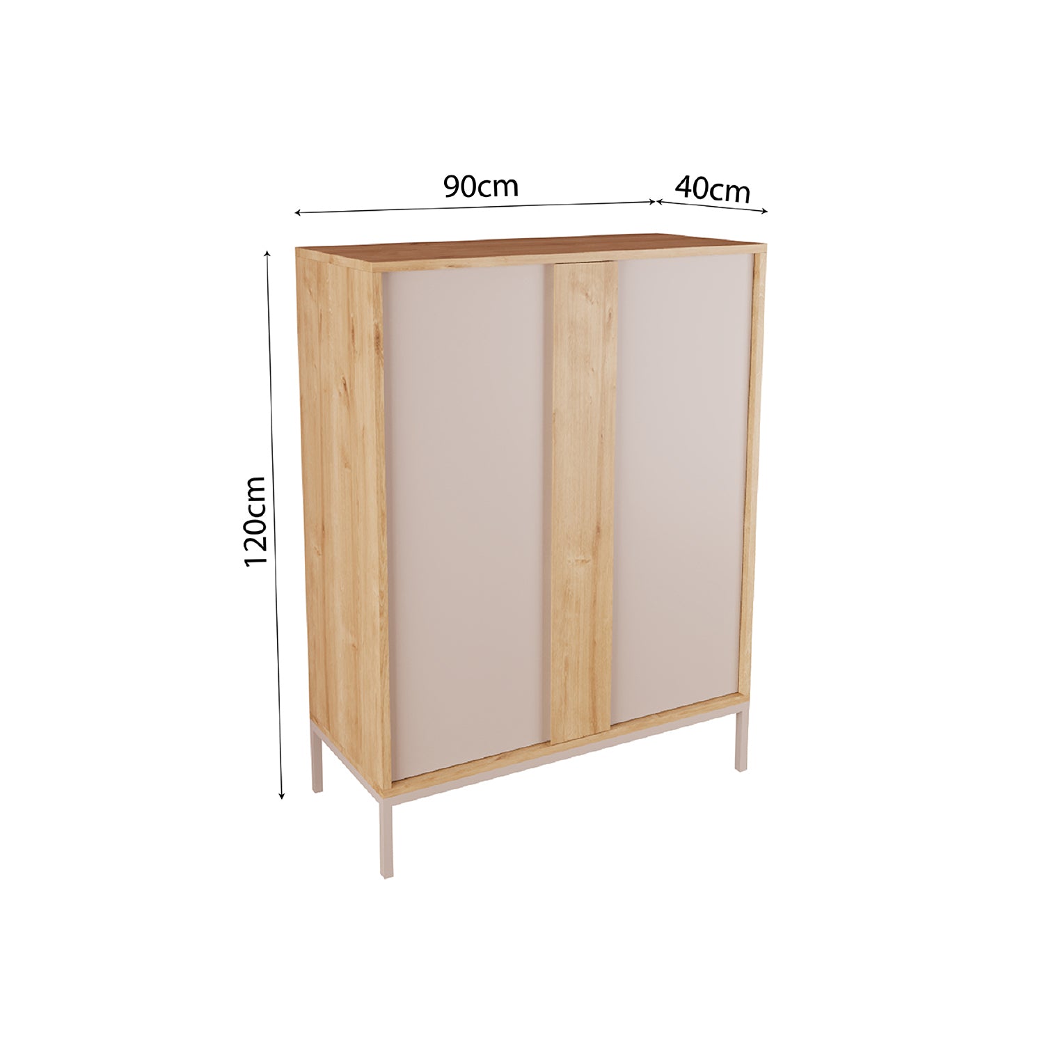 Bimossa Y36 Soho Çok Amaçlı Dolap 120 cm