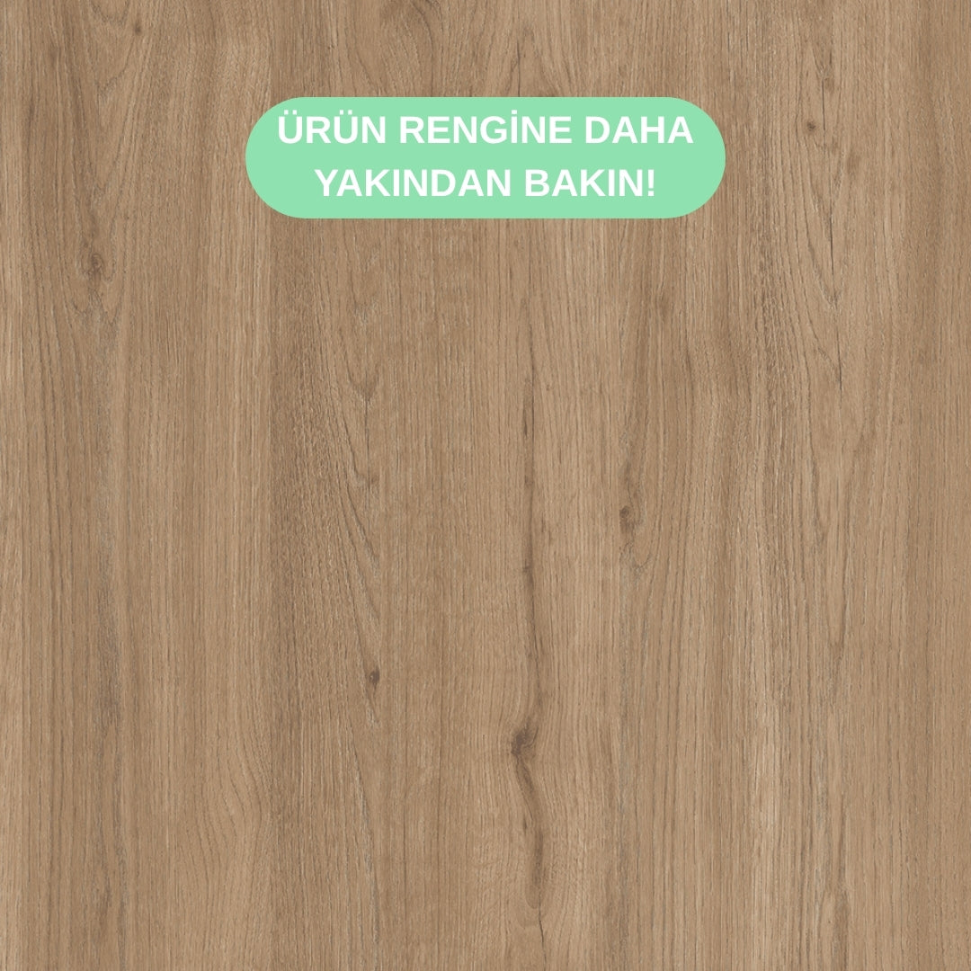 Bimossa TK30 Bunny 3 Kapaklı Gardırop ve 4 Çekmeceli Şifonyer, Yüksek Ayaklı Bebek ve Çocuk Odası Takımı