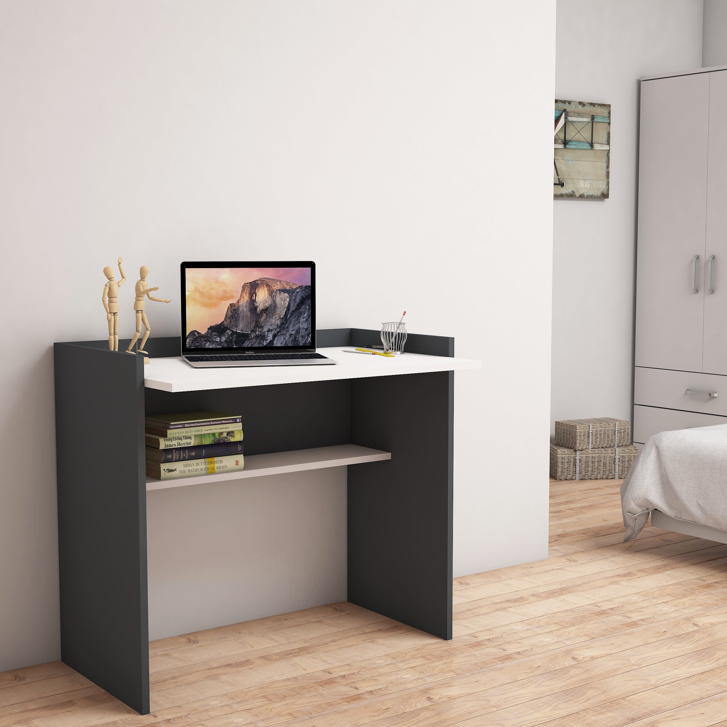 Mehpare Çalışma Masası Antrasit S1030 Uygun Fiyatıyla | Bimossa